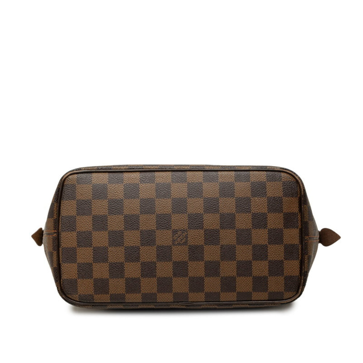 Louis Vuitton Brown Pvc Leather Handbag Tote Bag (Pre-Owned)