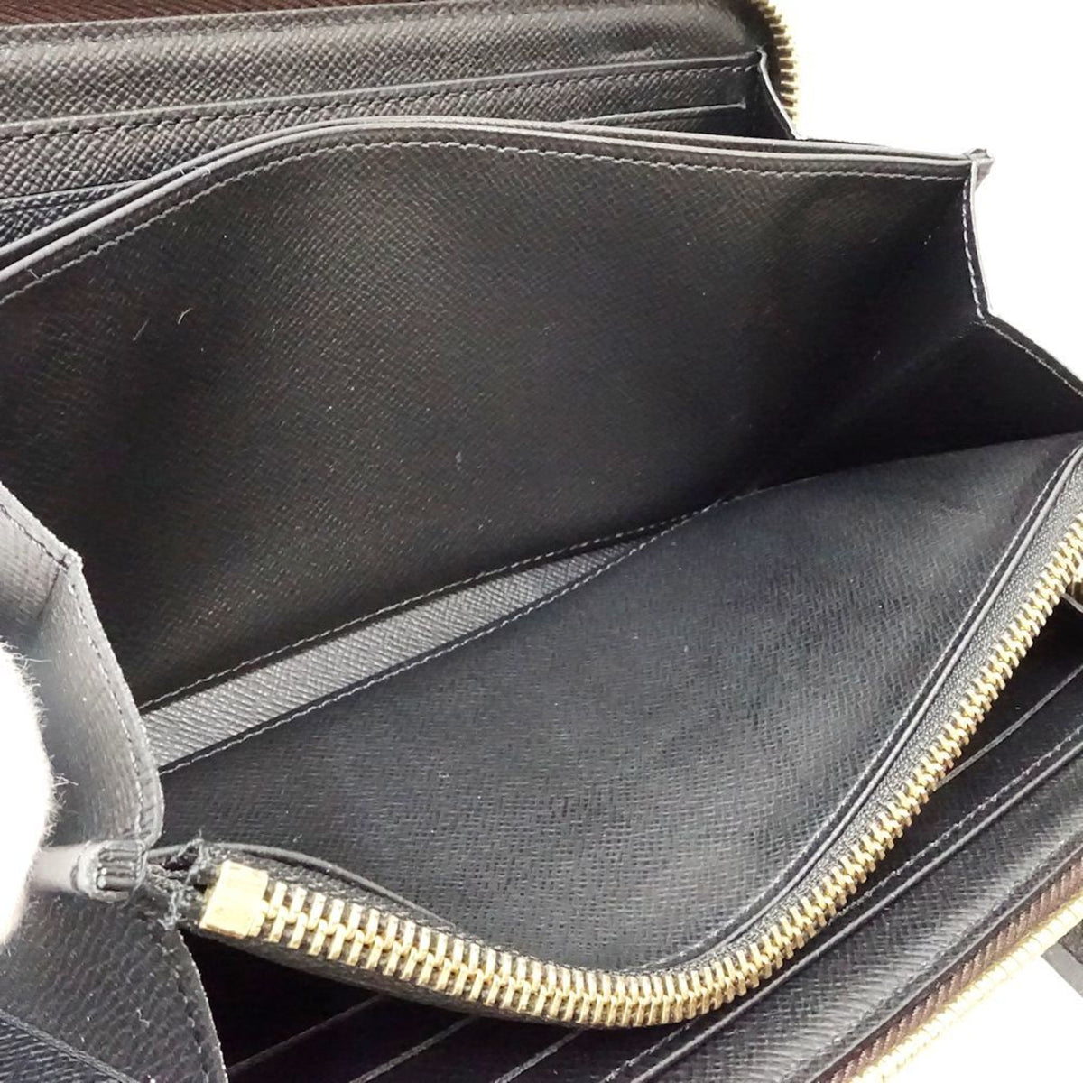 Louis Vuitton Brown Canvas Long Wallet (Bi-Fold) (Pre-Owned)