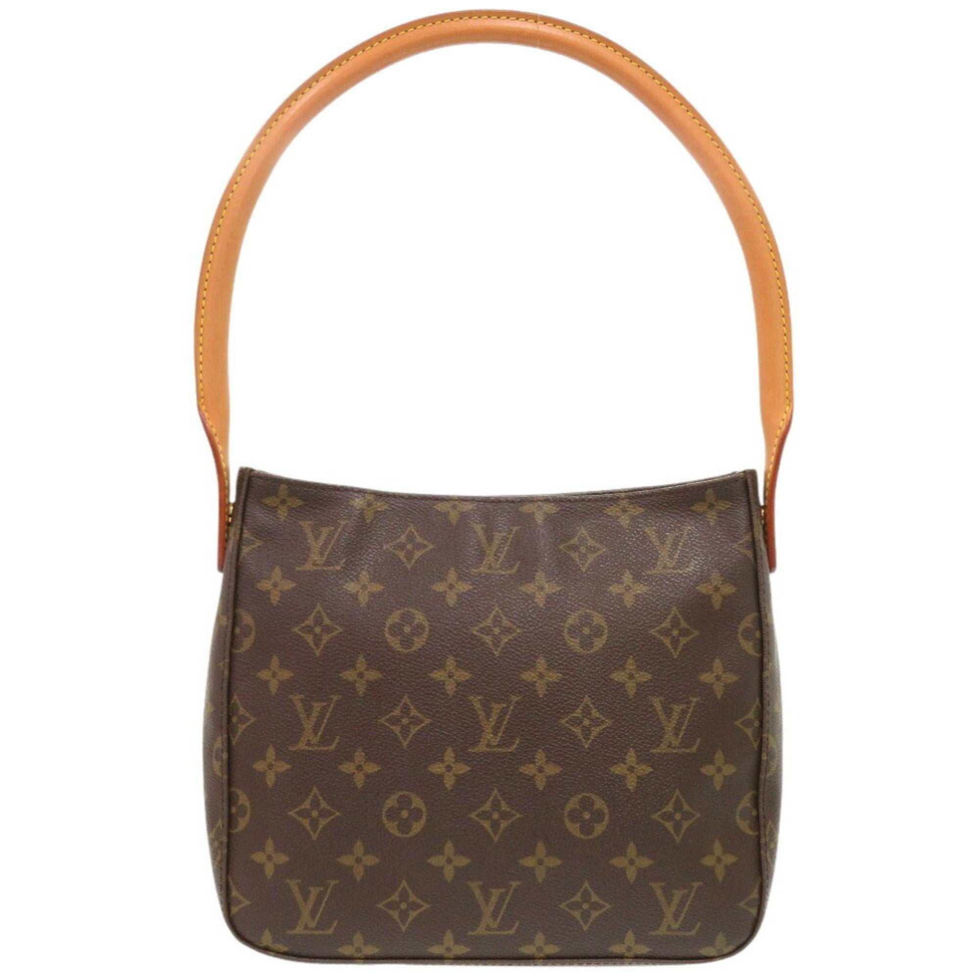 Louis Vuitton Brown Monogram Shoulder Bag (Pre-Owned)
