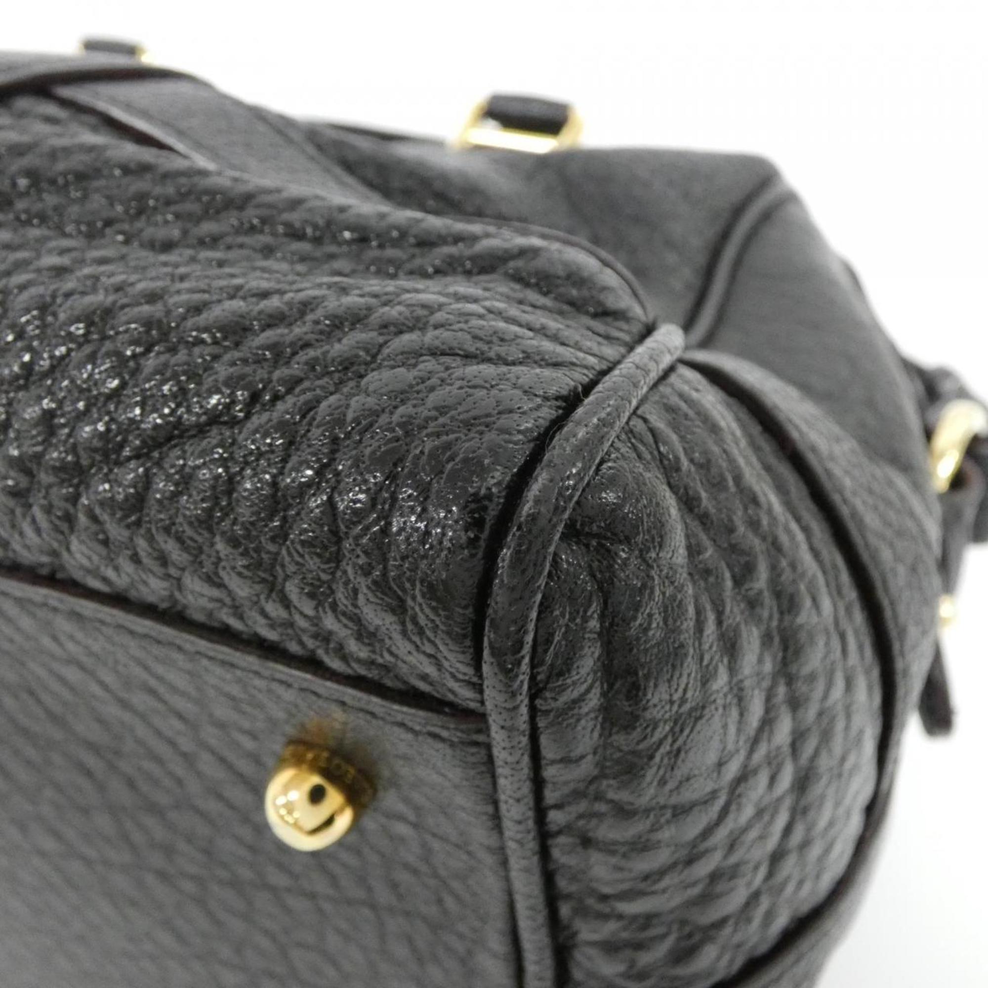 Loewe Black Leather Handbag (Pre-Owned)