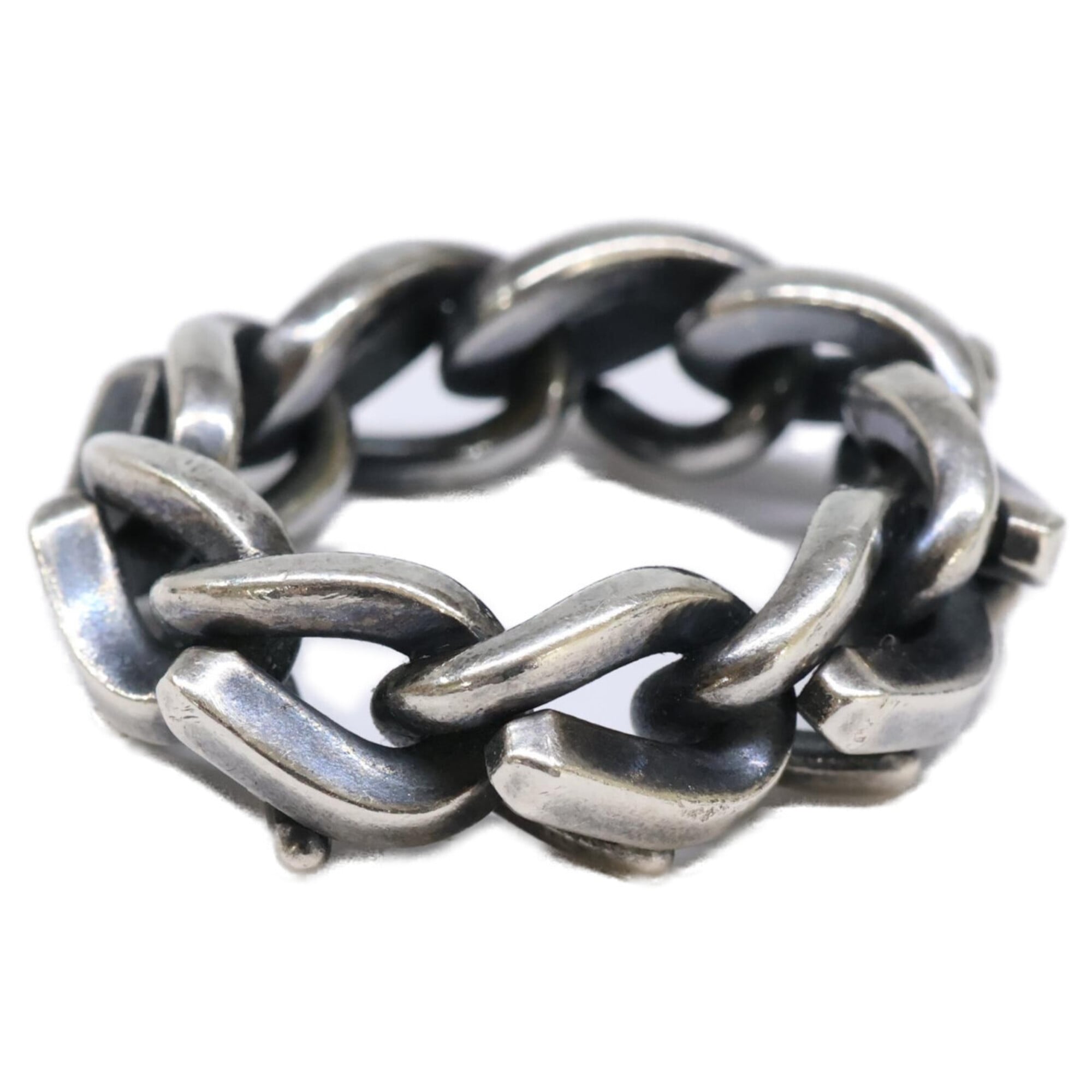 Tiffany Silver Silver 925 Band Ring (Pre-Owned)