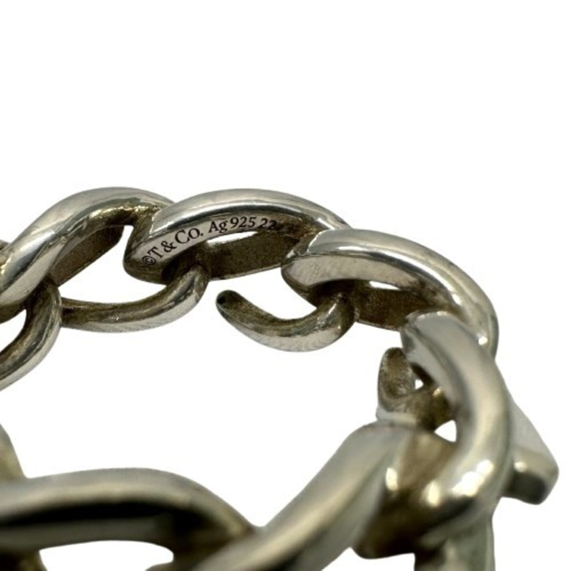 Tiffany Silver 925 Band Ring (Pre-Owned)