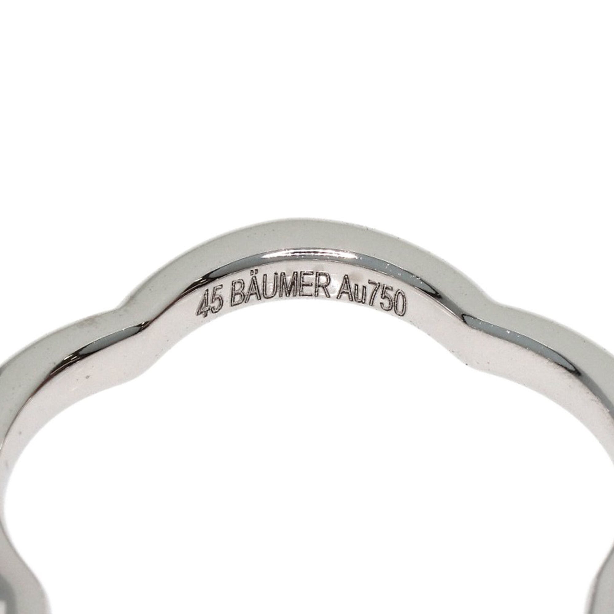 Chanel White Gold (18K) Band Ring (Pre-Owned)