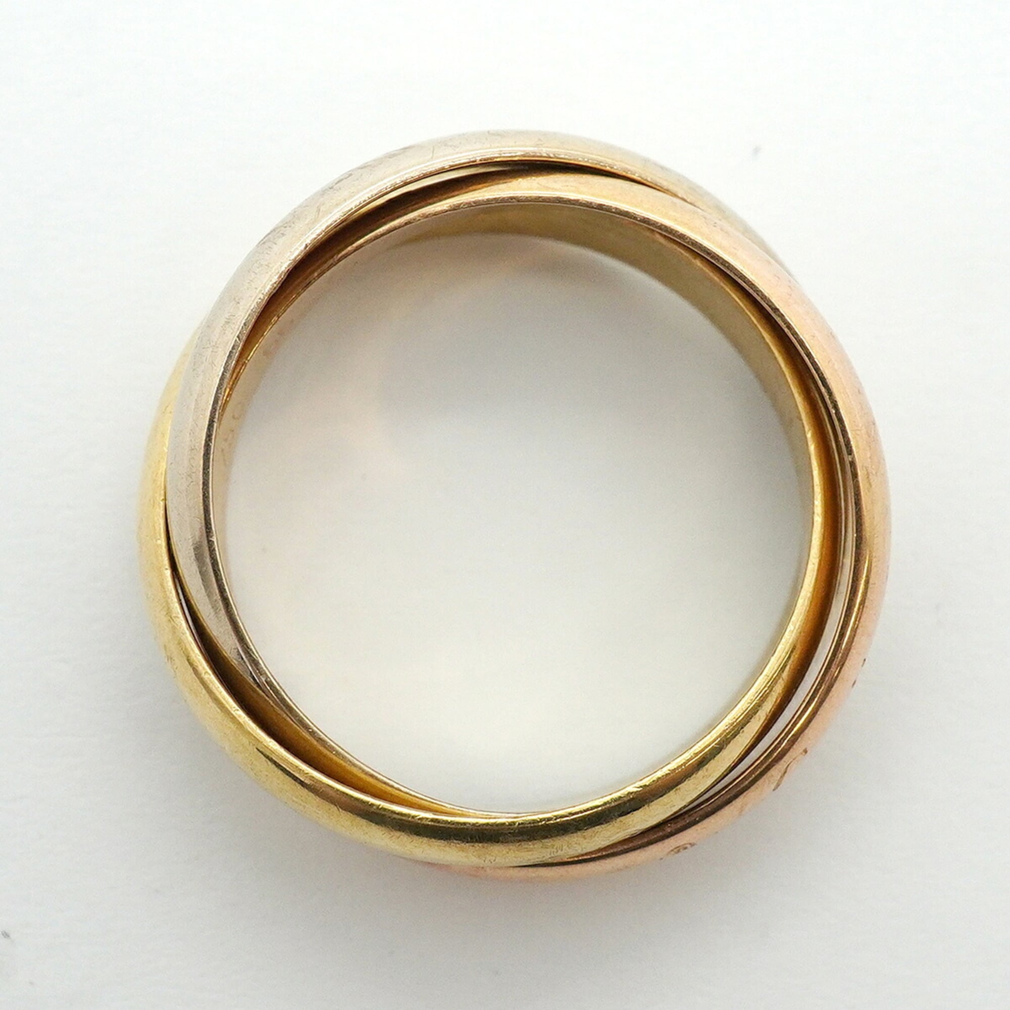 Cartier Yellow Gold (18K) Pink Gold (18K) White Gold (18K) Band Ring (Pre-Owned)