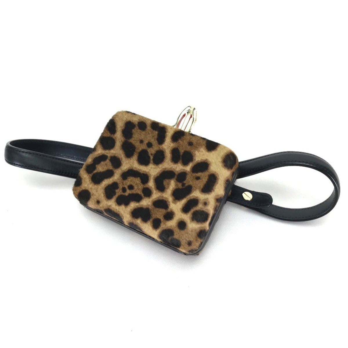Christian Louboutin Brown Leather Leather Fanny Pack (Pre-Owned)