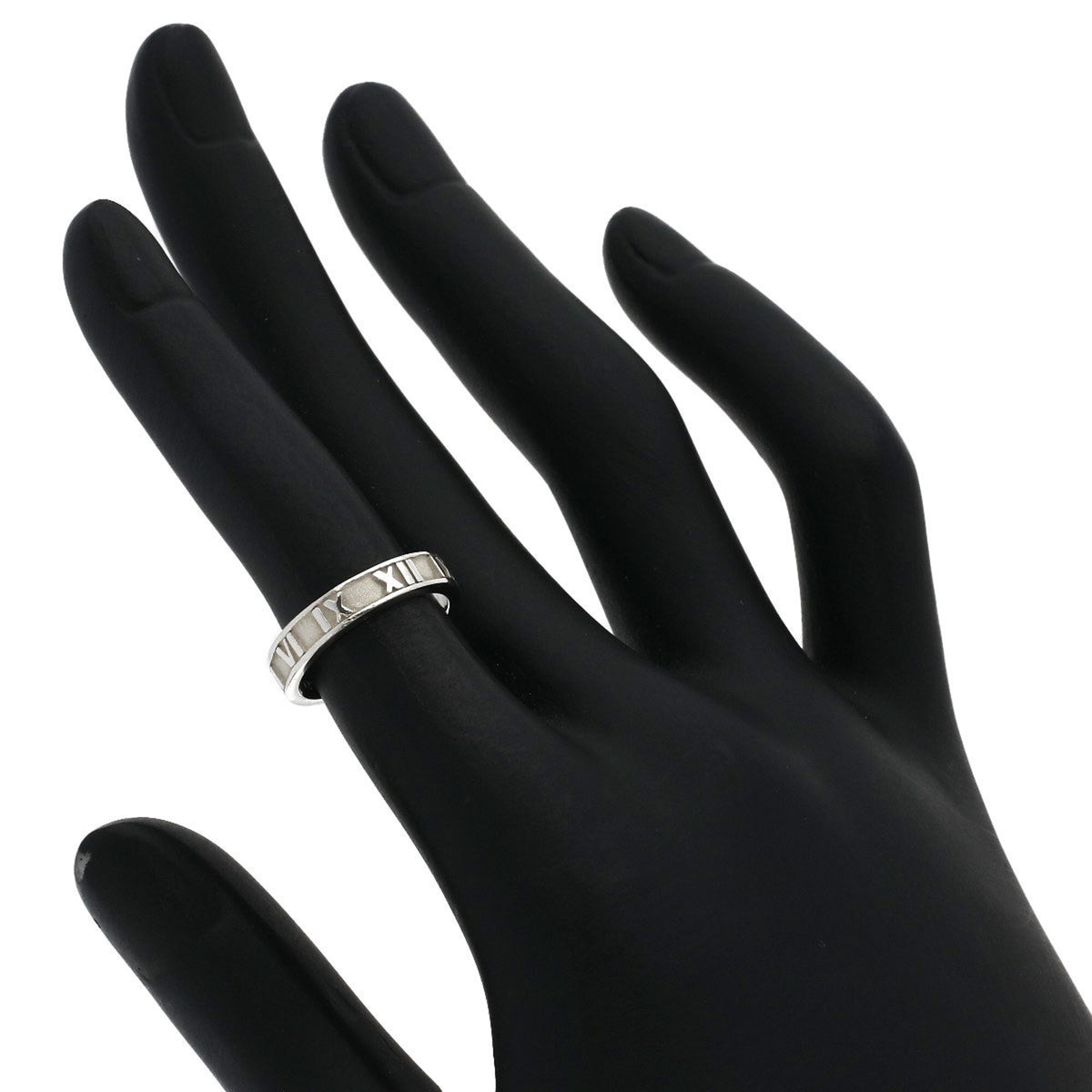 Tiffany Silver Band Ring (Pre-Owned)