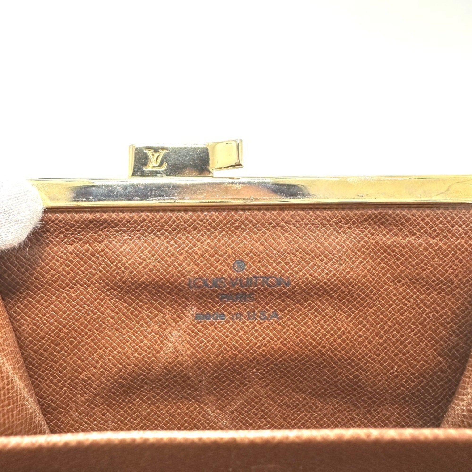 Louis Vuitton Brown Monogram Monogram Wallet (Bi-Fold) (Pre-Owned)