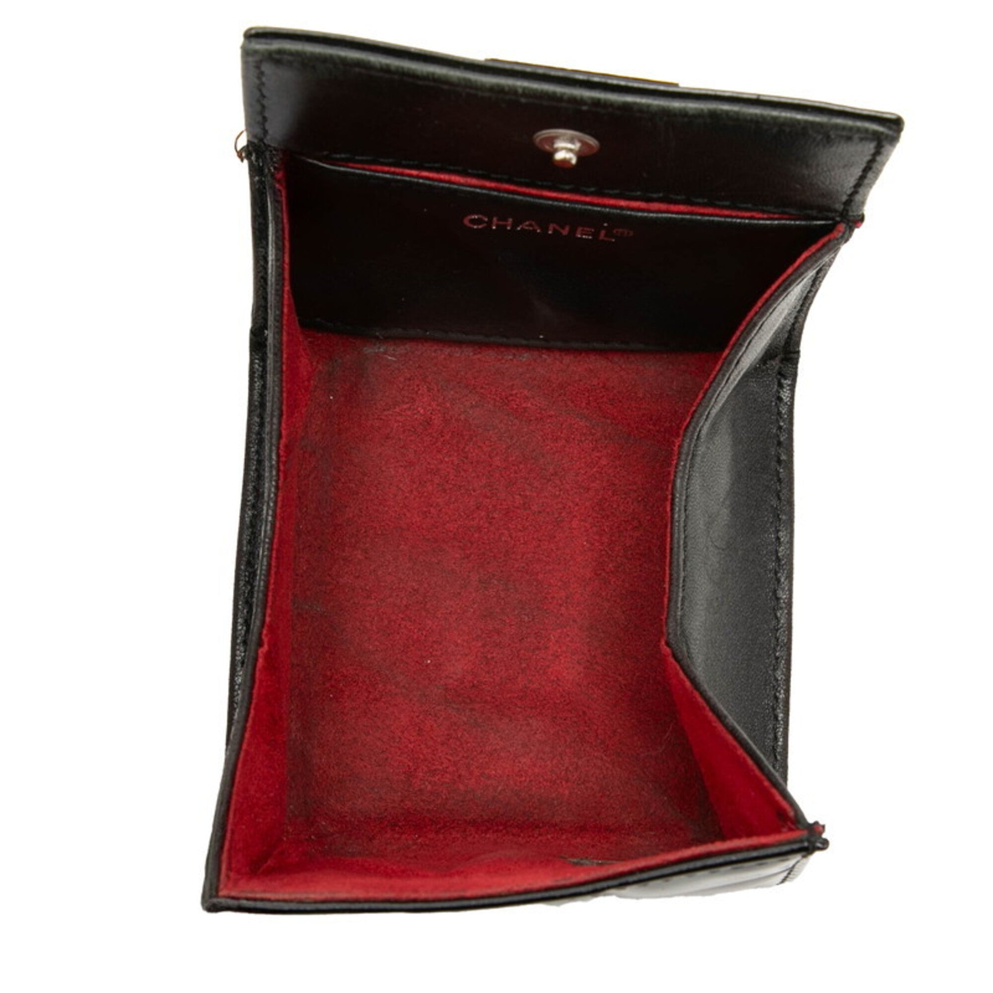 Chanel Black Coin Purse/Coin Case (Pre-Owned)