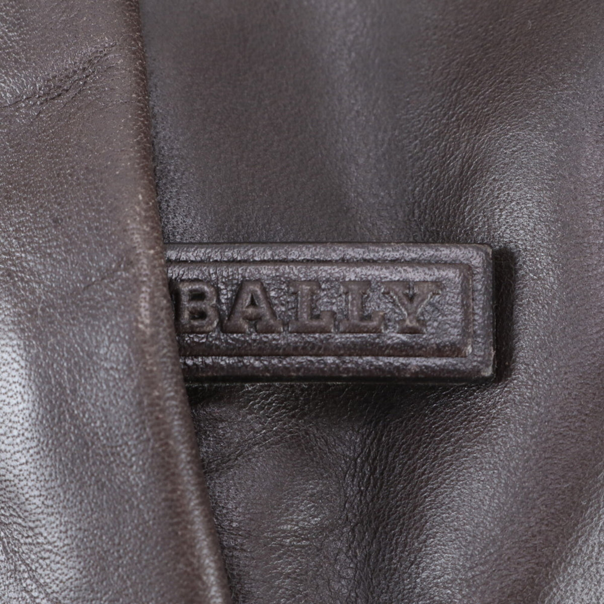 Bally Dark Brown Leather Shoulder Bag (Pre-Owned)