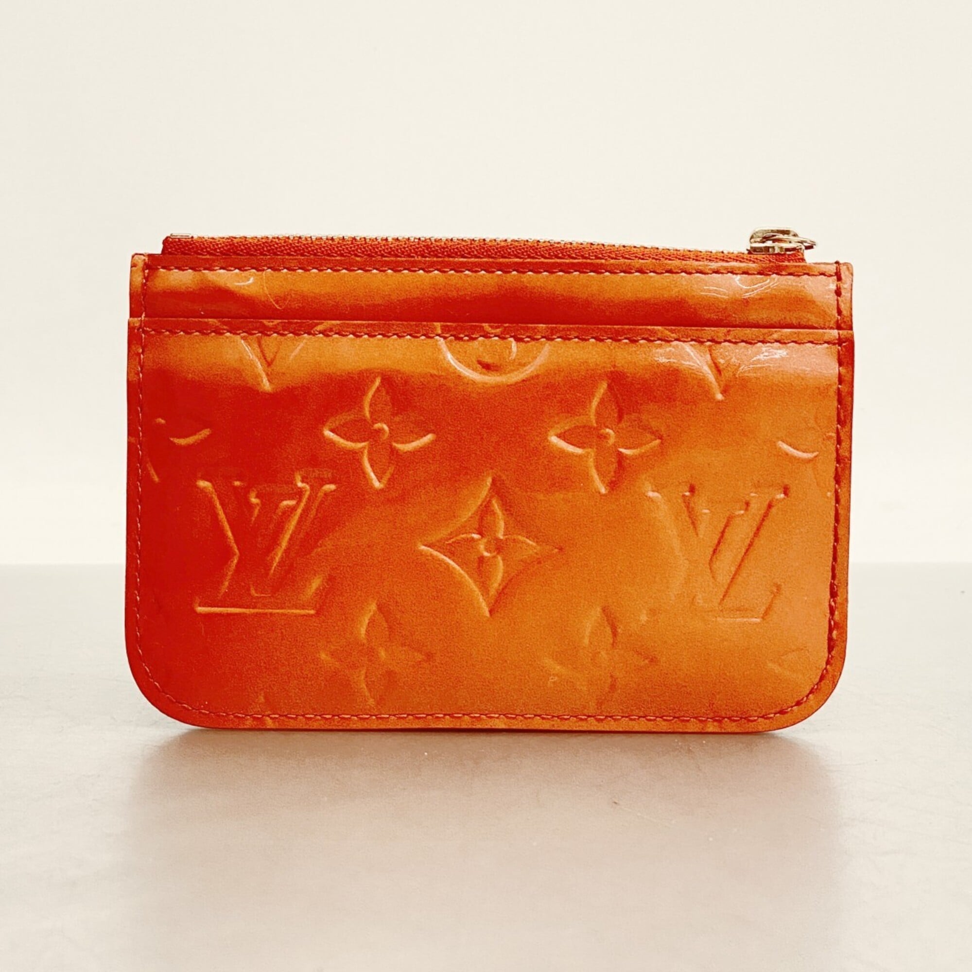 Louis Vuitton Orange Sunset Coin Purse/Coin Case (Pre-Owned)