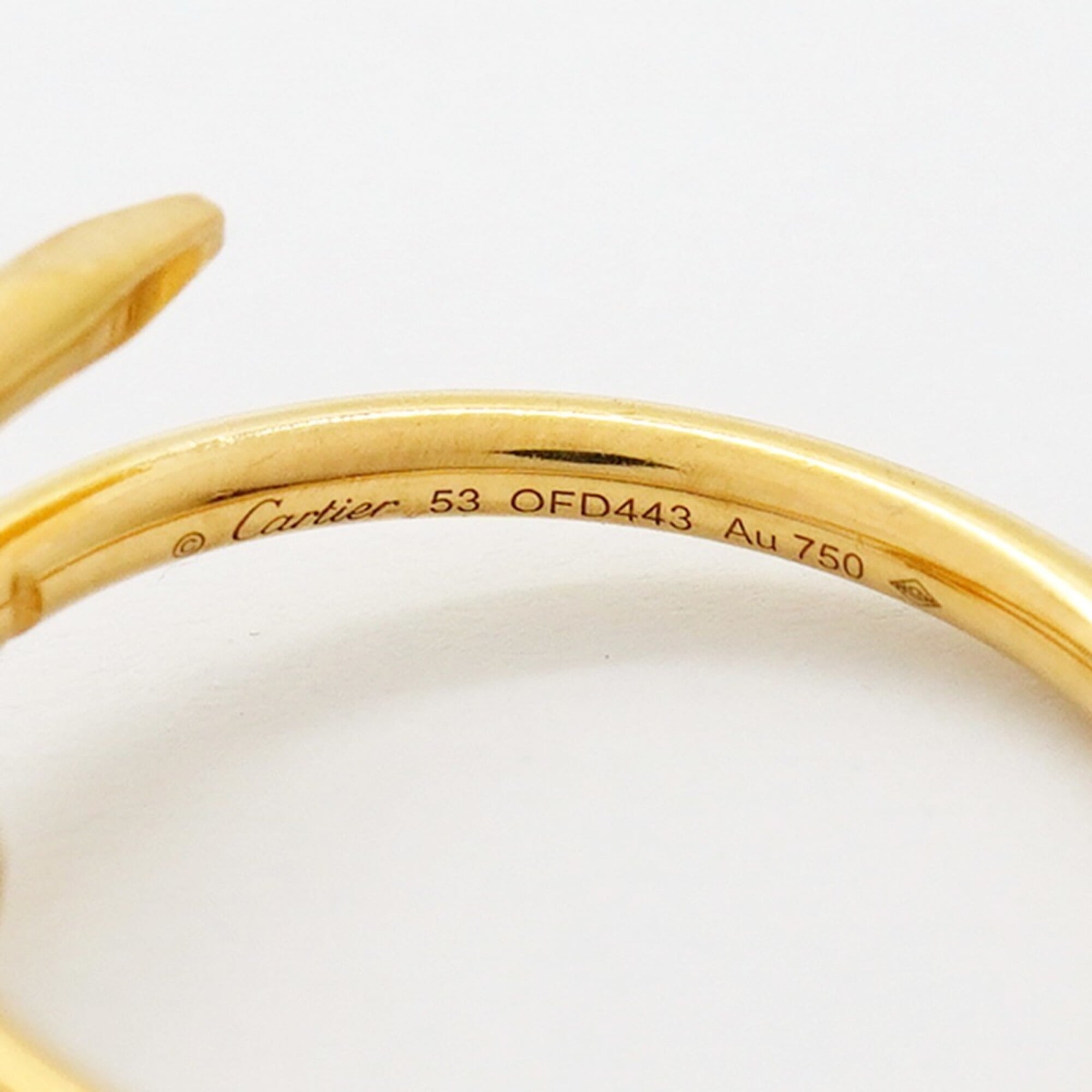 Cartier Yellow Gold (18K) Band Ring (Pre-Owned)