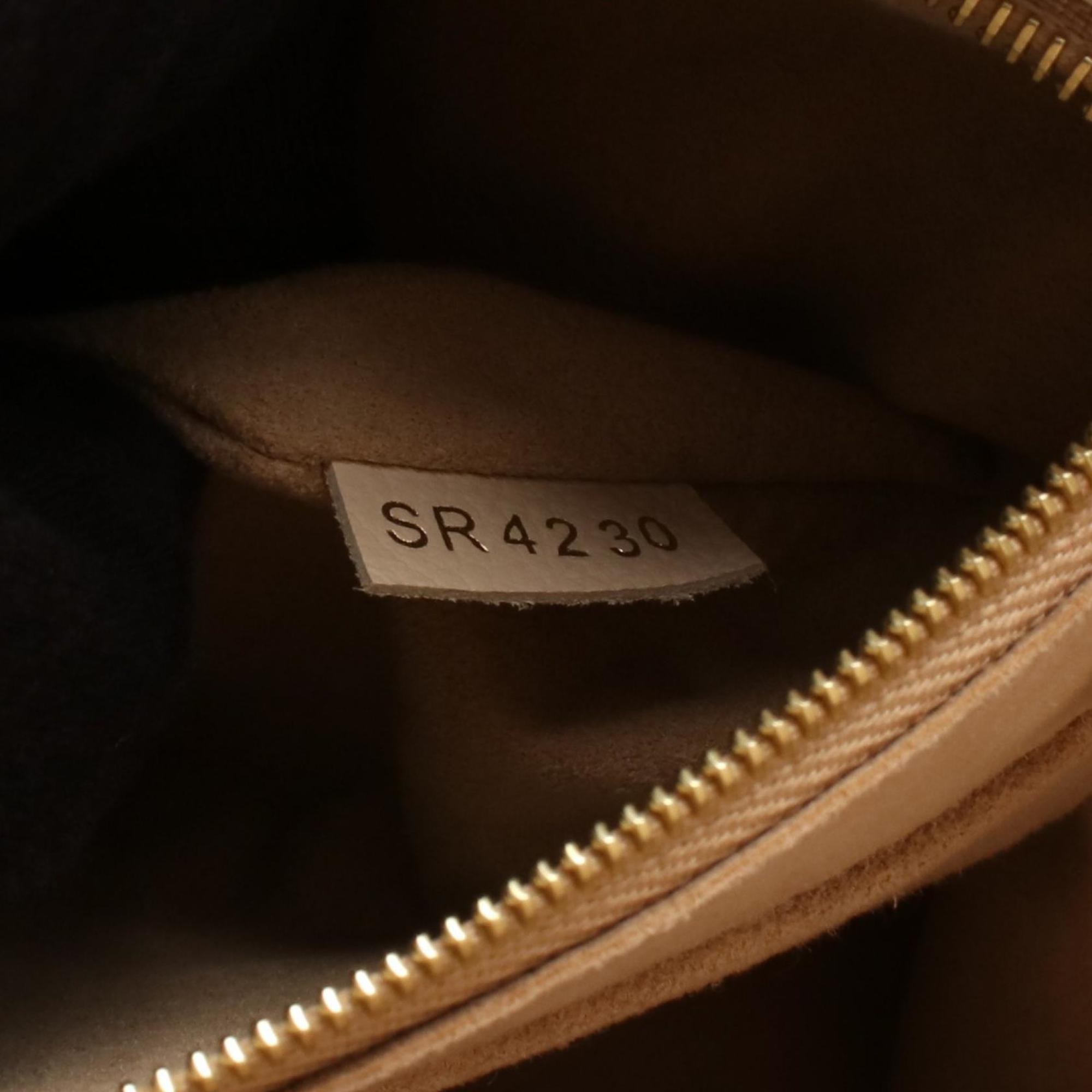 Louis Vuitton Brown Monogram Multi-Color Red Color Rouge Monogram Coated Canvas Handbag (Pre-Owned)