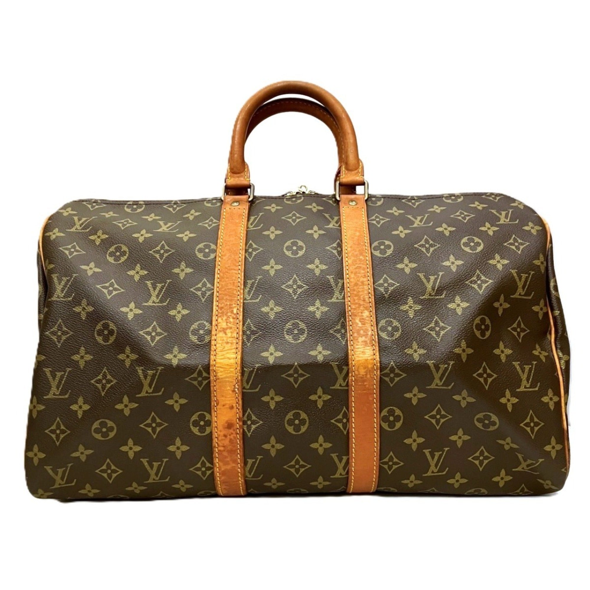 Louis Vuitton Brown Monogram Boston Bag (Pre-Owned)
