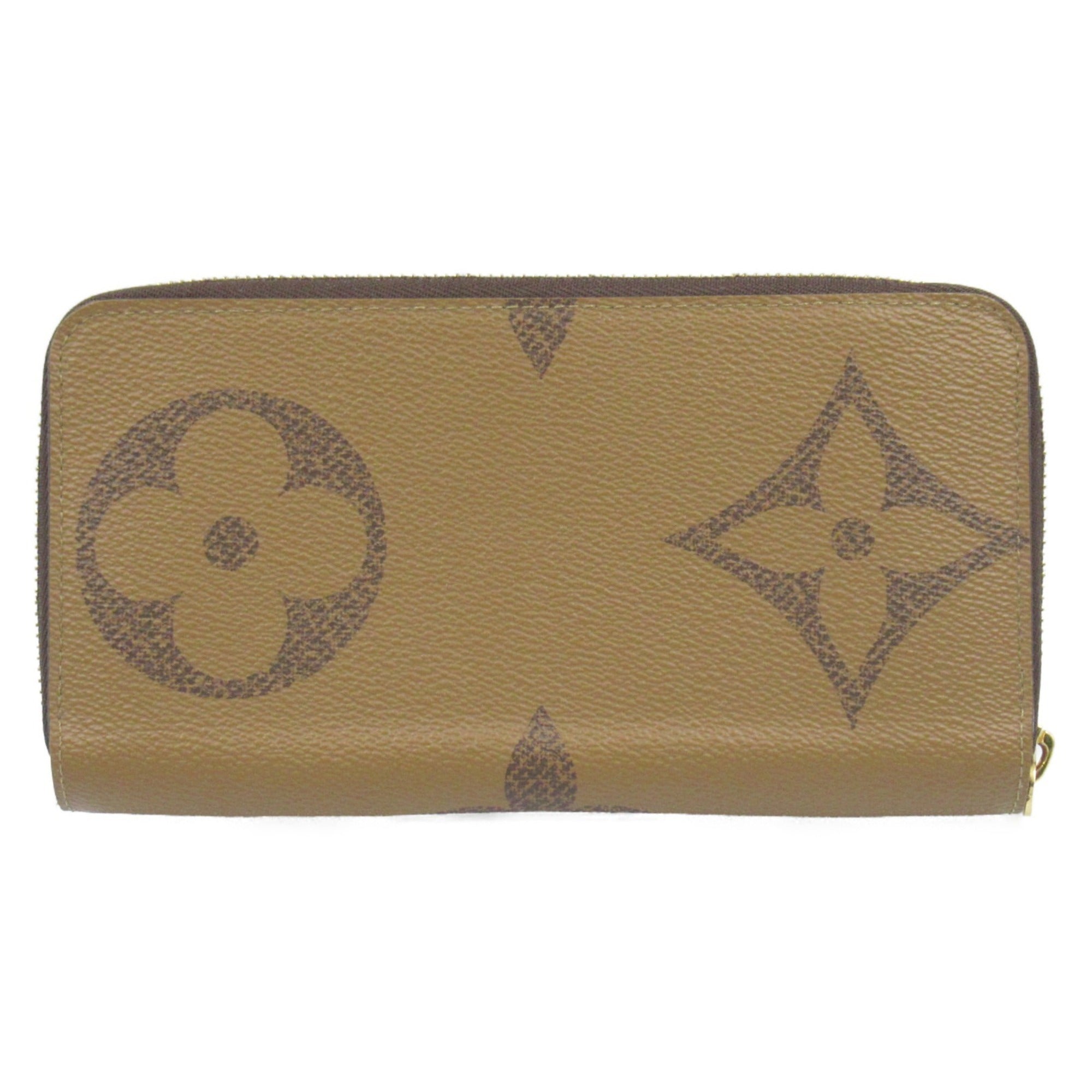 Louis Vuitton Monogram Brown Monogram Reverse Monogram Reverse Long Wallet (Bi-Fold) (Pre-Owned)