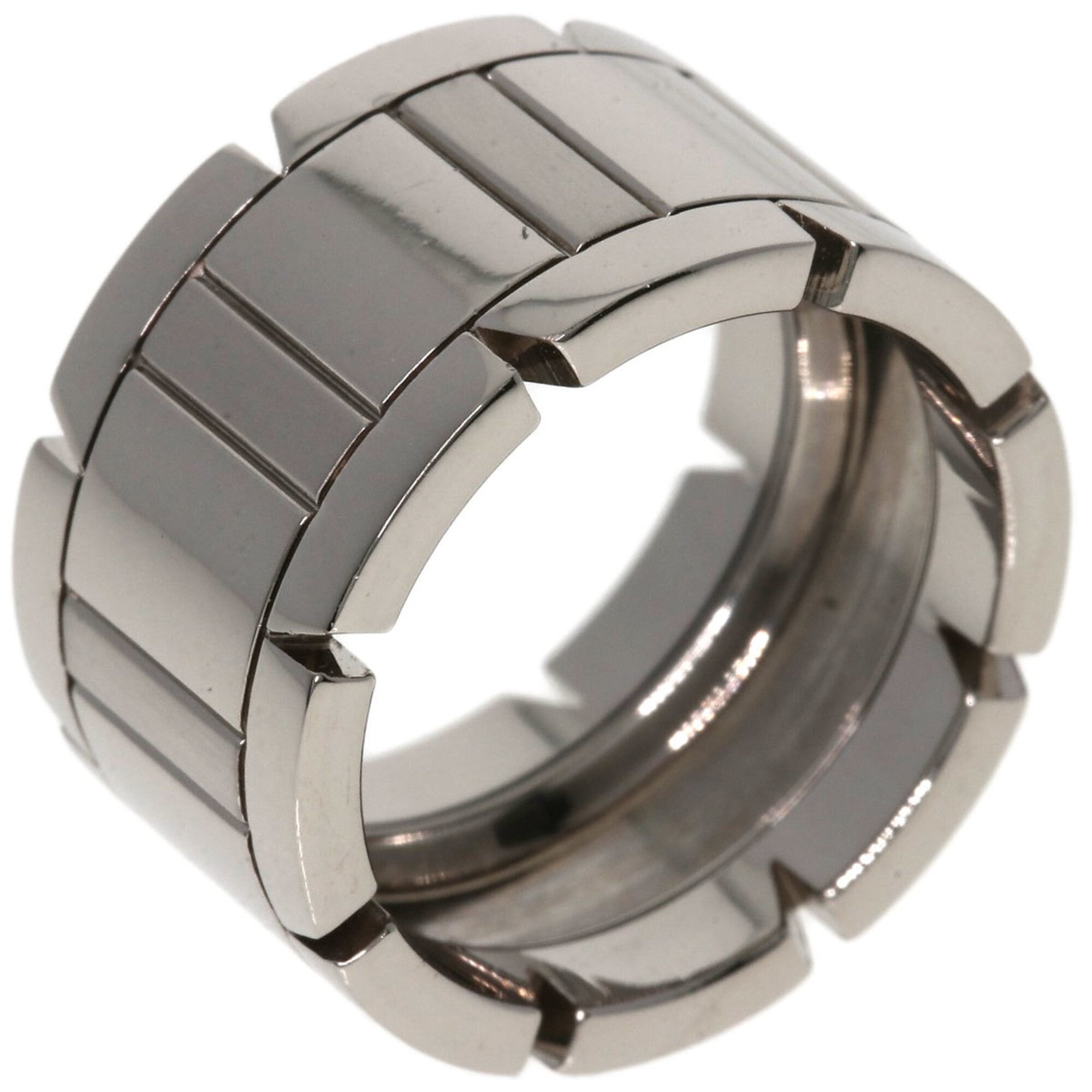 Cartier White Gold White Gold (18K) Band Ring (Pre-Owned)