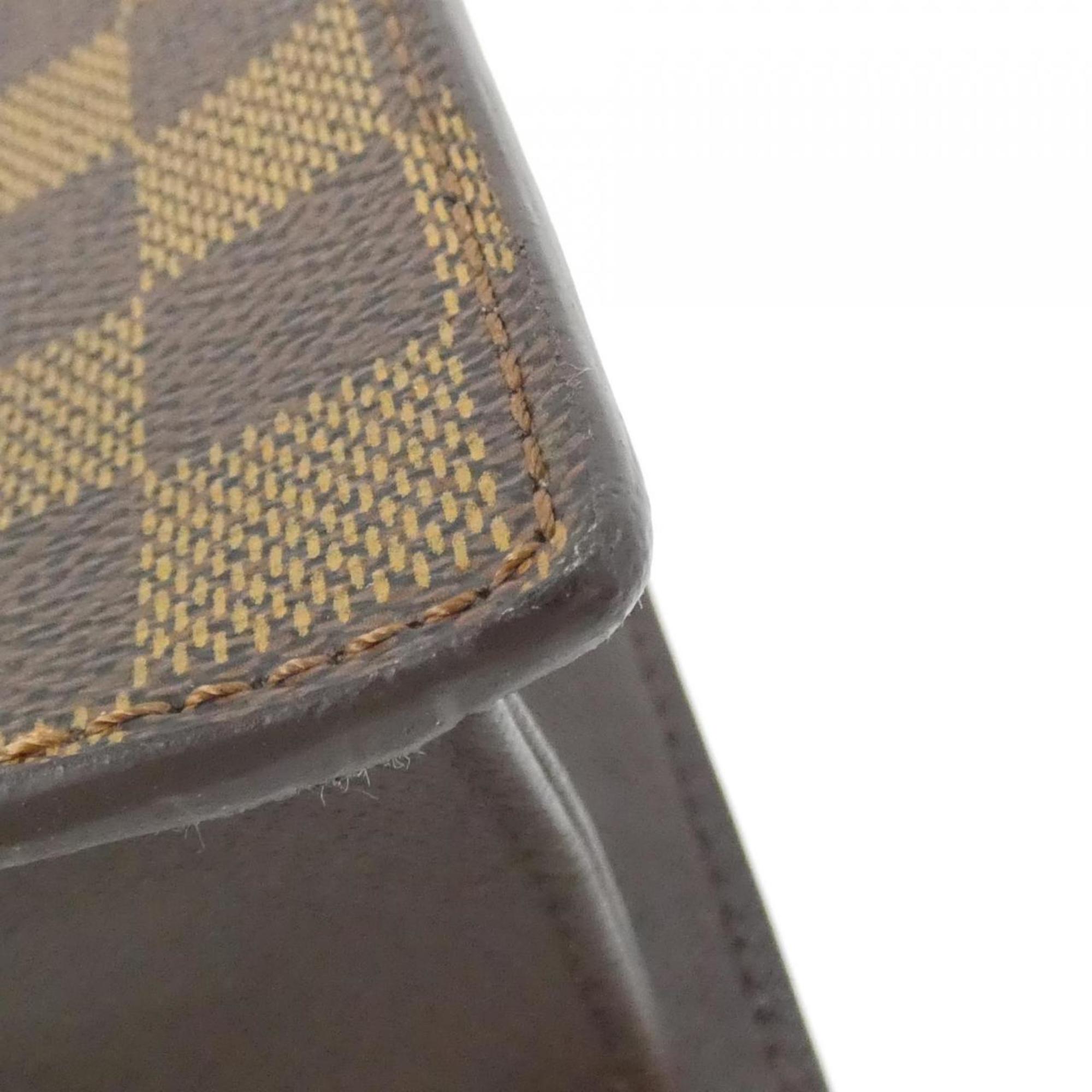 Louis Vuitton Ebene Coated Canvas Handbag (Pre-Owned)