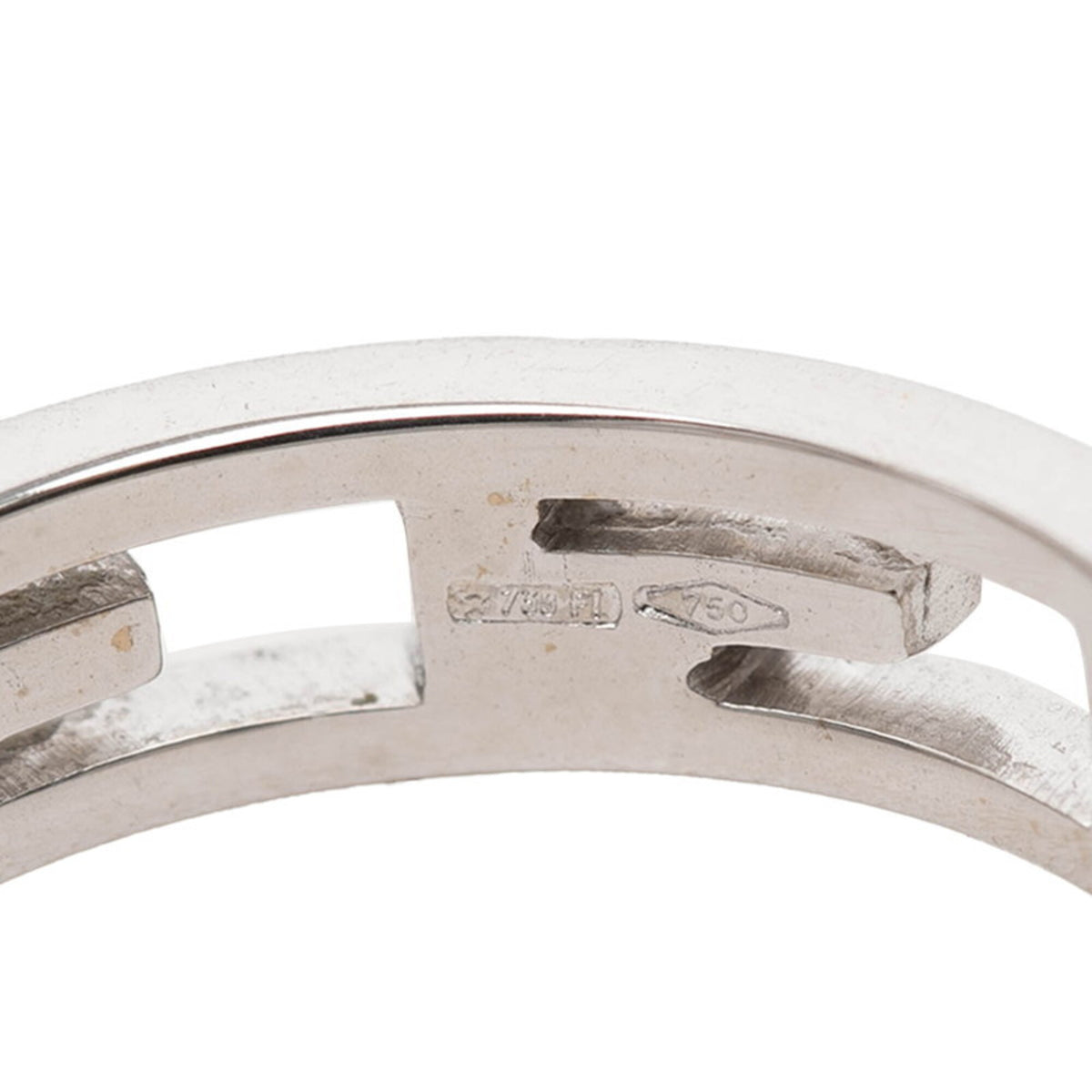 Gucci White Gold (18K) Band Ring (Pre-Owned)