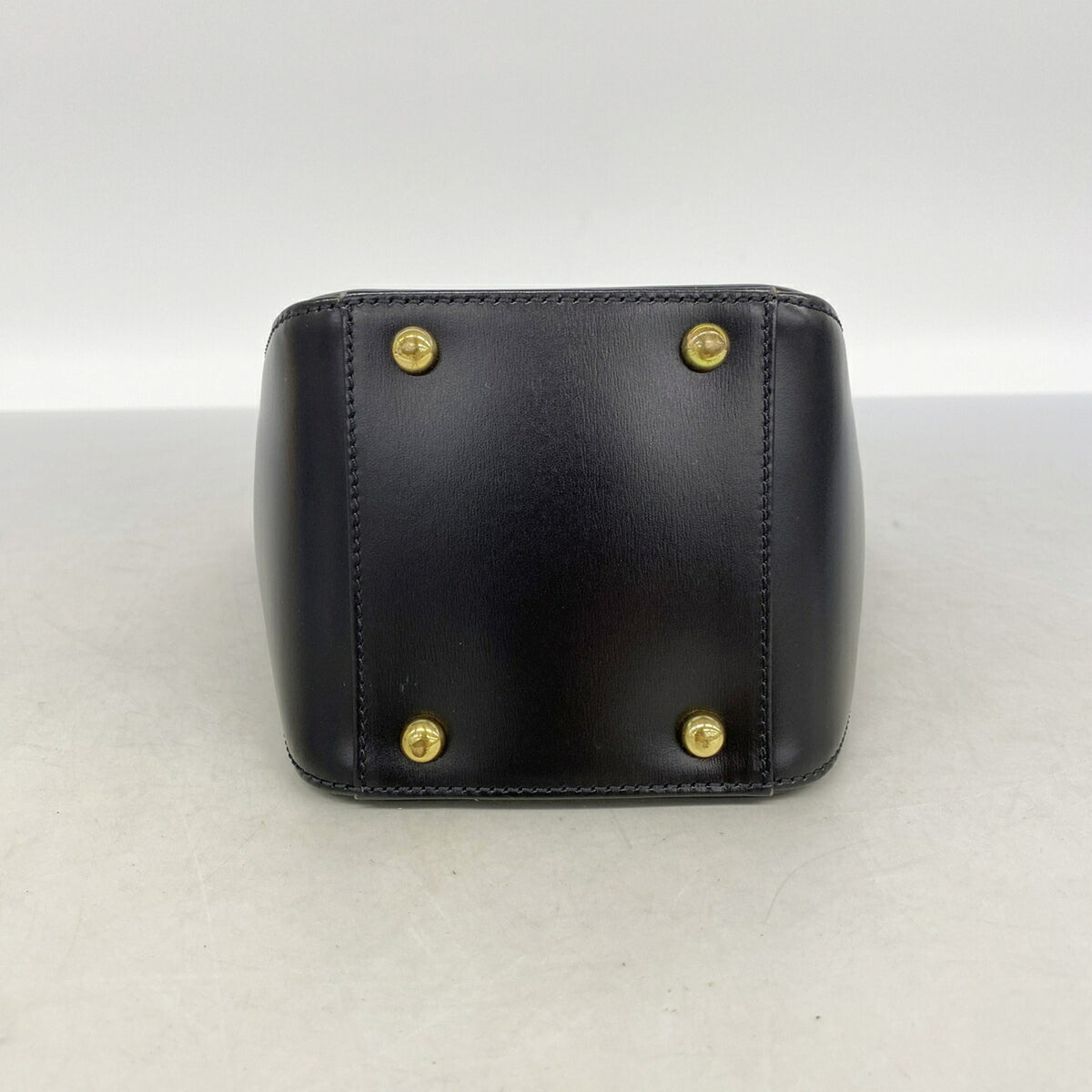 Cartier Black Leather Handbag (Pre-Owned)