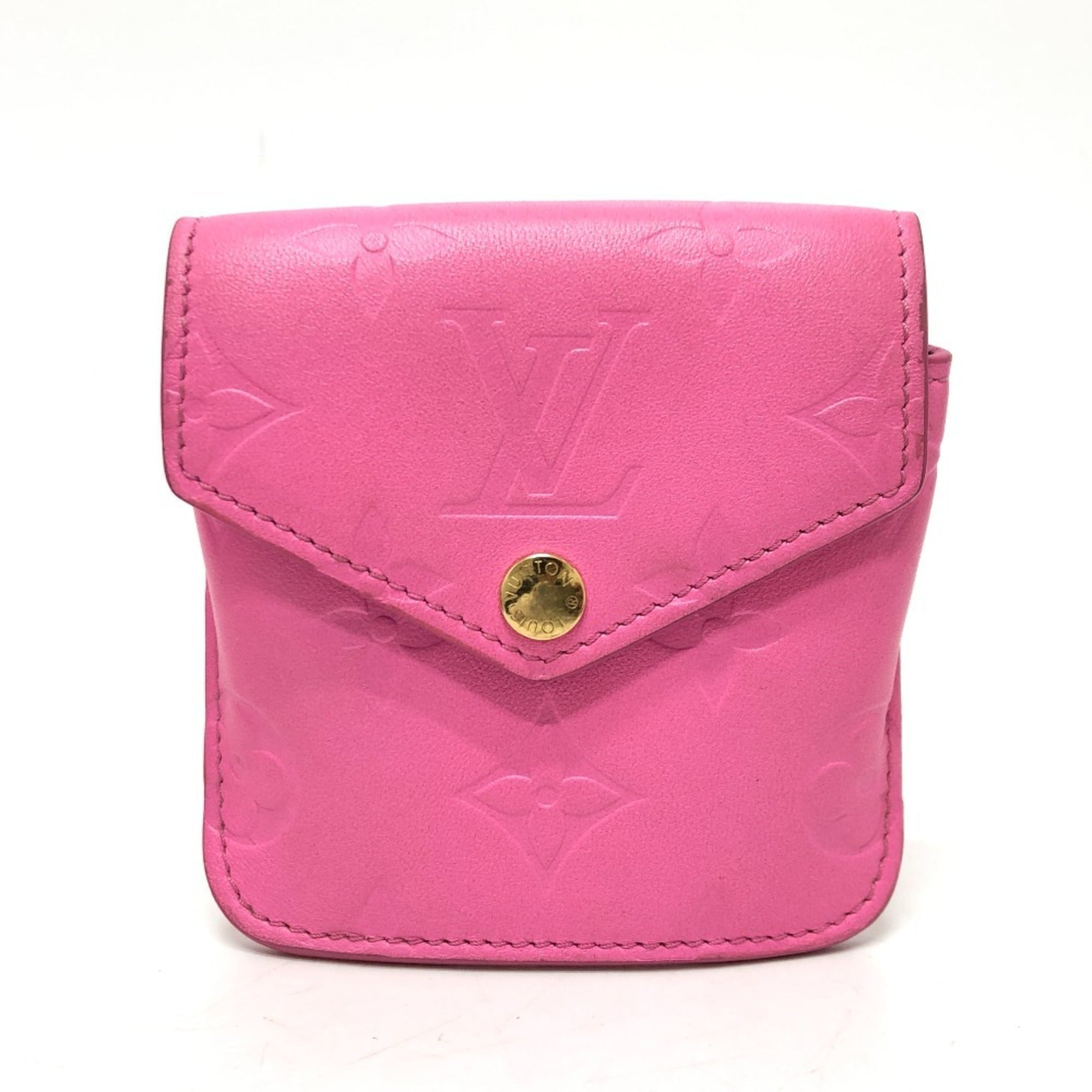 Louis Vuitton Pink Rose Leather Shoulder Bag (Pre-Owned)