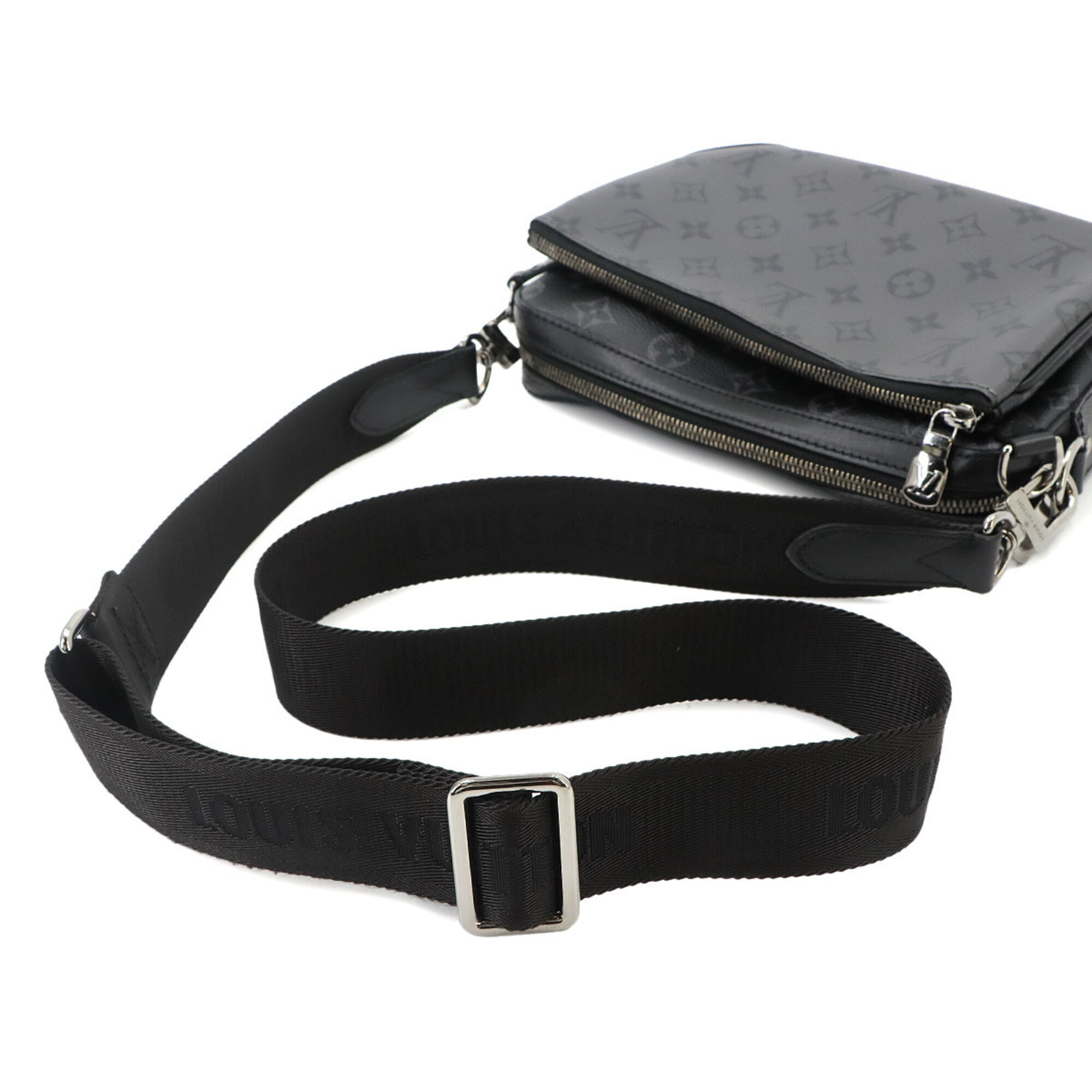 Louis Vuitton Monogram Eclipse Monogram Eclipse Messenger Bag Shoulder Bag (Pre-Owned)