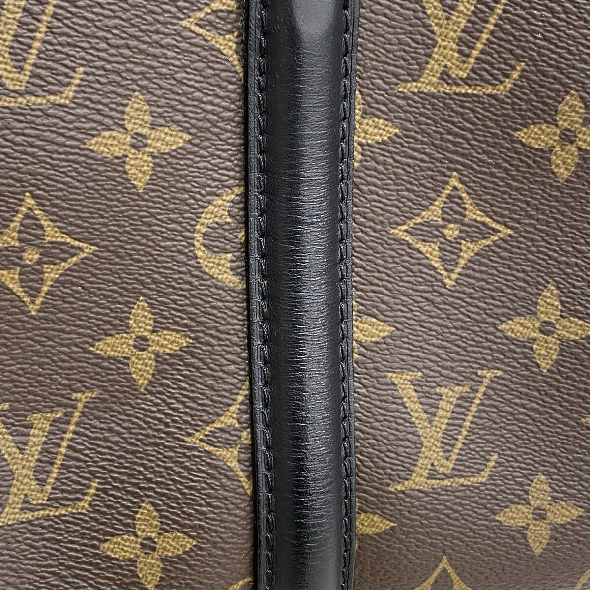 Louis Vuitton Black Brown Handbag (Pre-Owned)