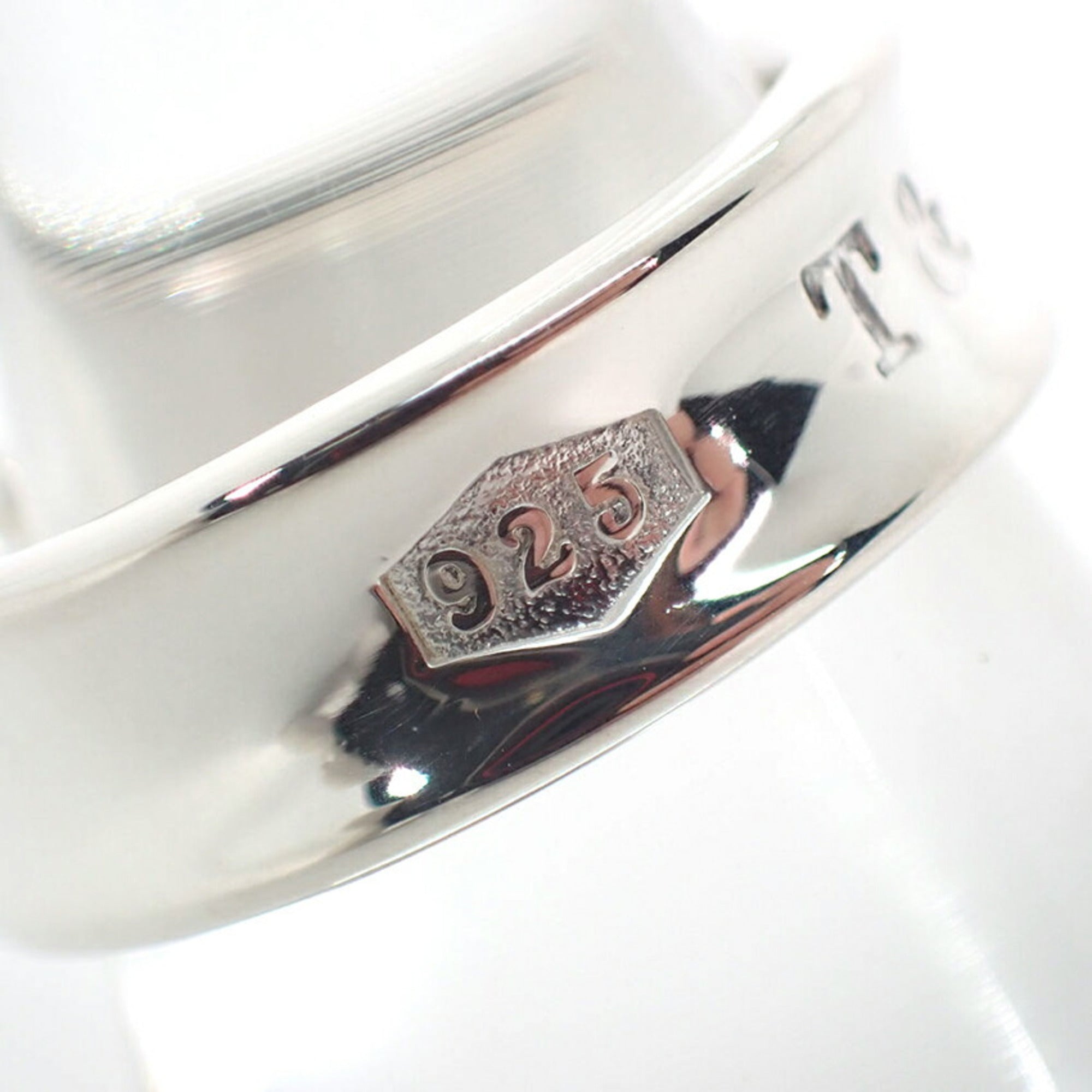 Tiffany Sterling Silver 925 Band Ring (Pre-Owned)
