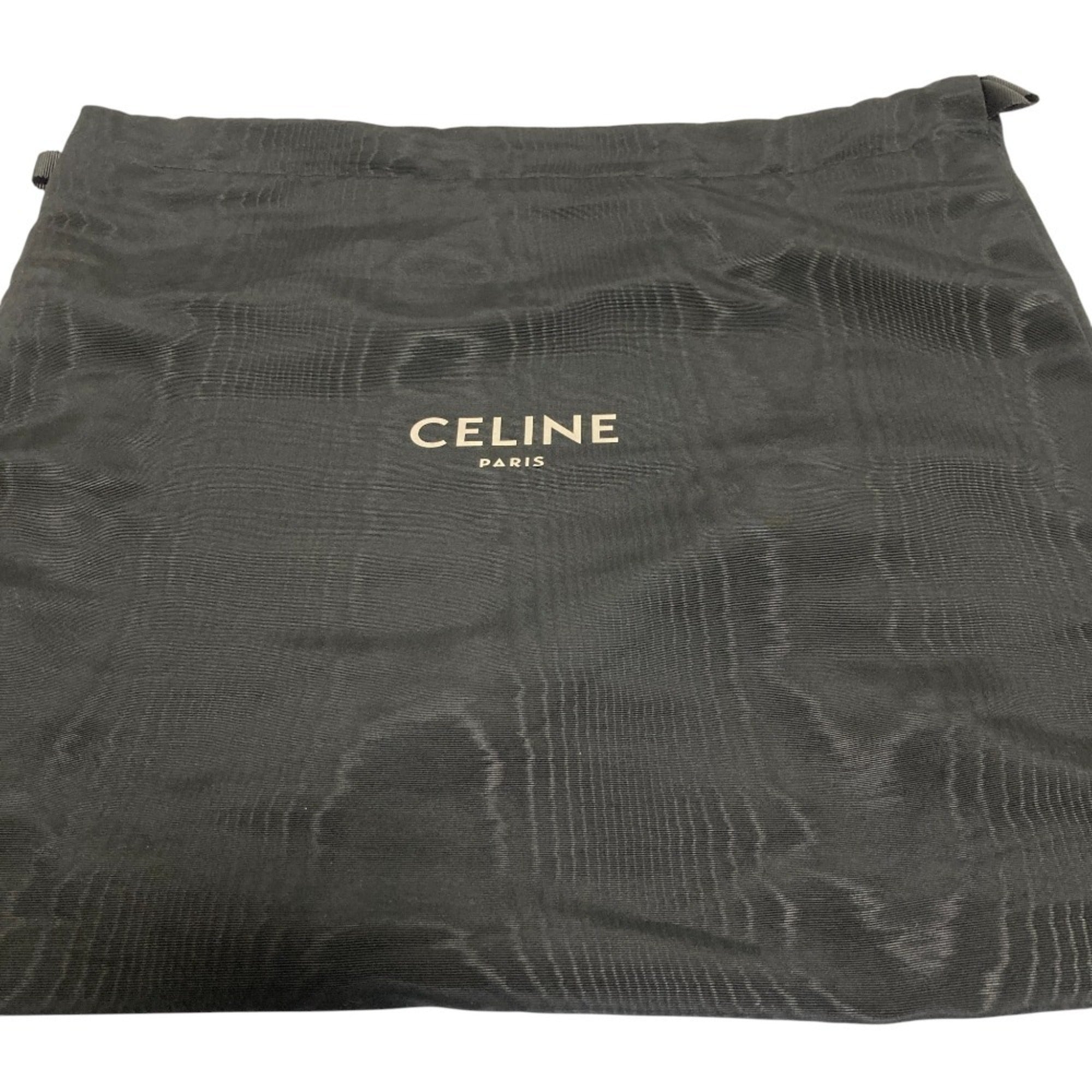 Celine Green Suede Handbag Shoulder Bag (Pre-Owned)