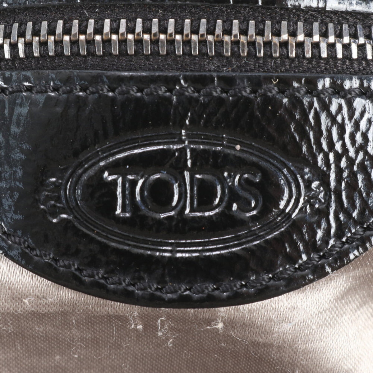 Tod's Black Handbag Shoulder Bag Tote Bag (Pre-Owned)