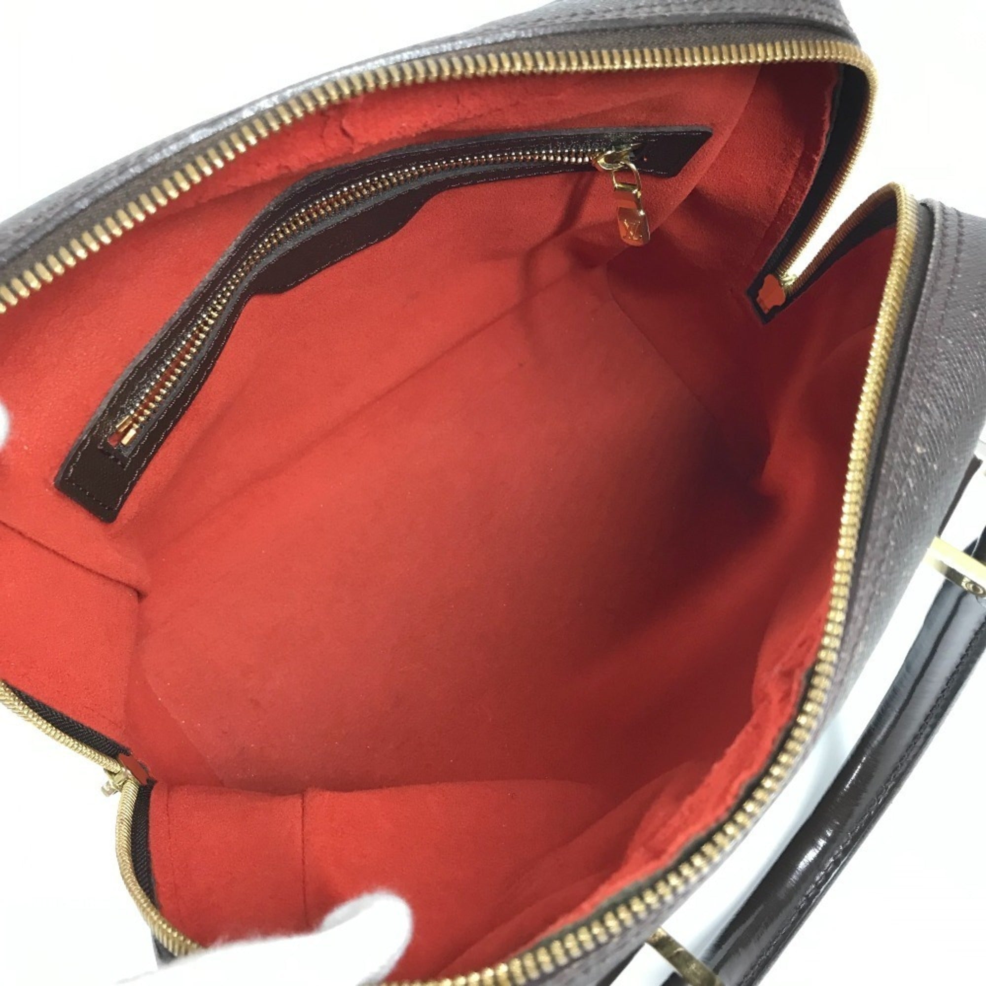 Louis Vuitton Brown Damier Canvas Ebene Damier Canvas Handbag (Pre-Owned)