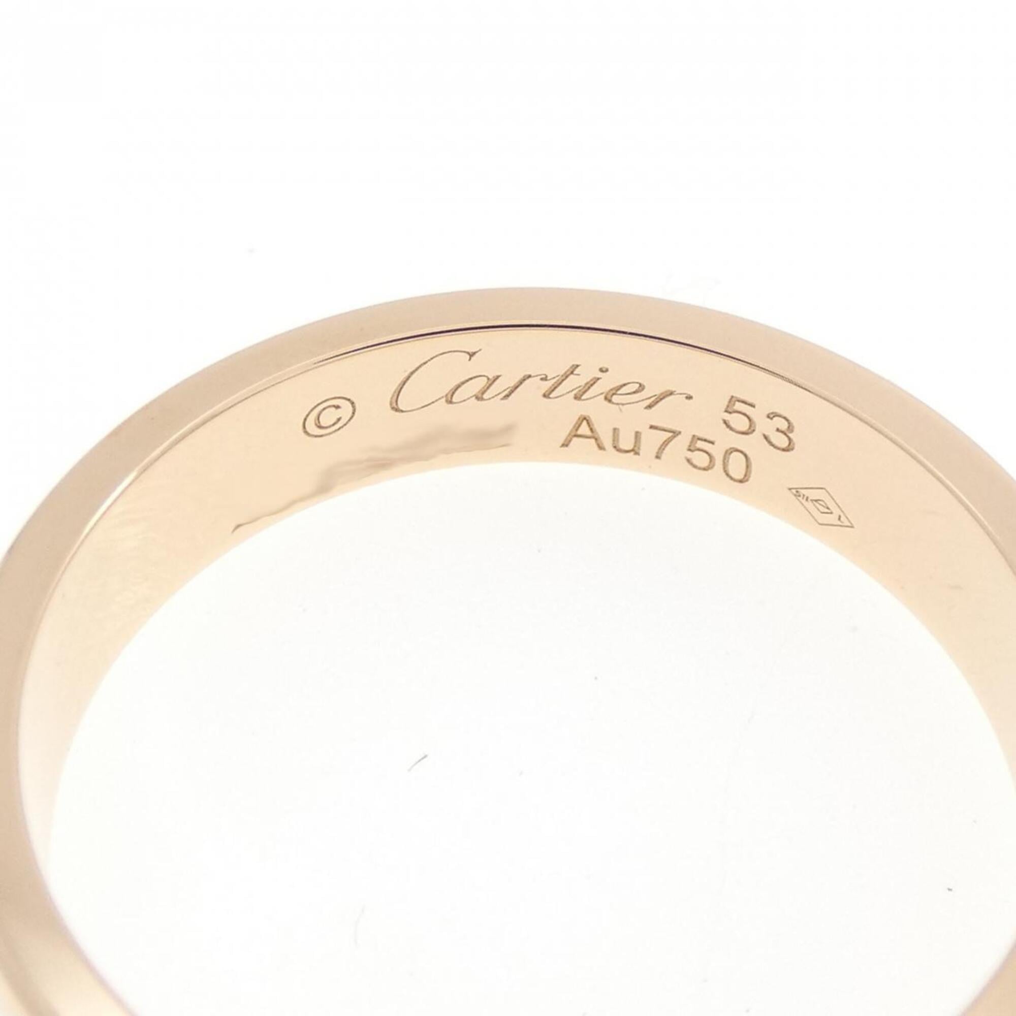 Cartier Pink Gold (18K) Band Ring (Pre-Owned)