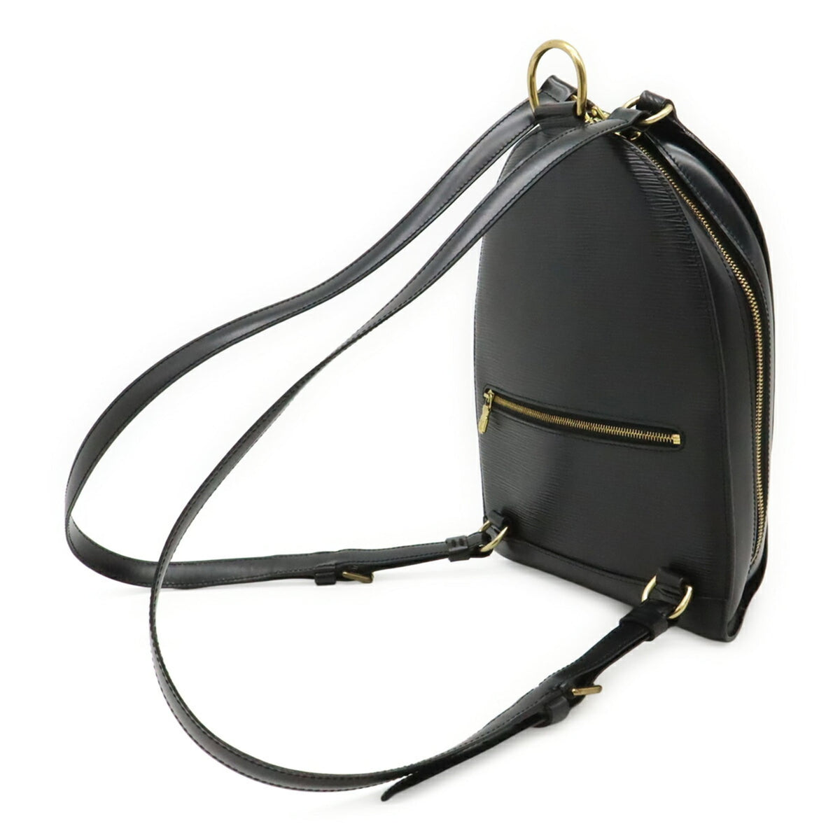 Louis Vuitton Epi Black Noir Epi Leather Backpack (Pre-Owned)