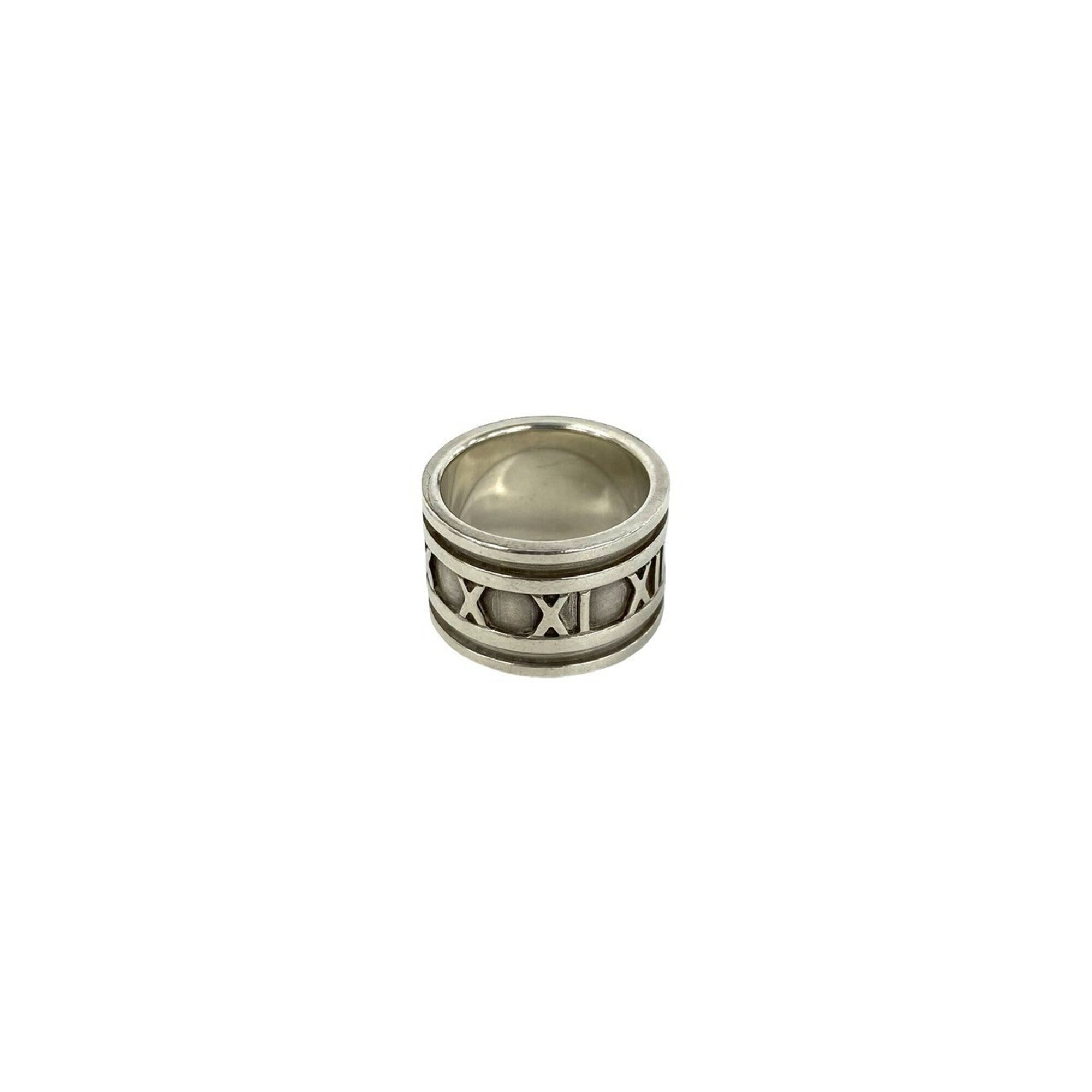 Tiffany Silver Silver 925 Band Ring (Pre-Owned)