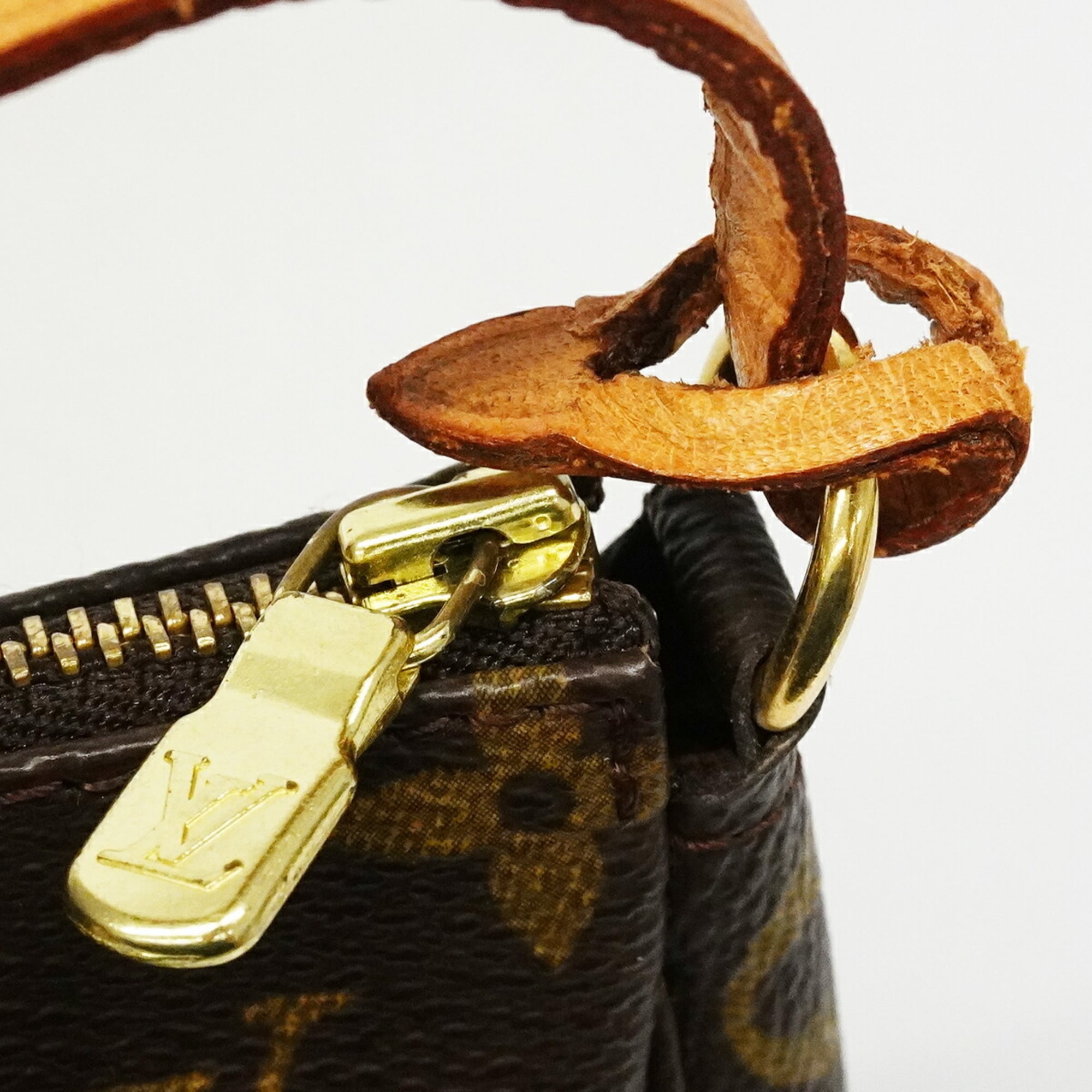 Louis Vuitton Brown Pouch (Pre-Owned)