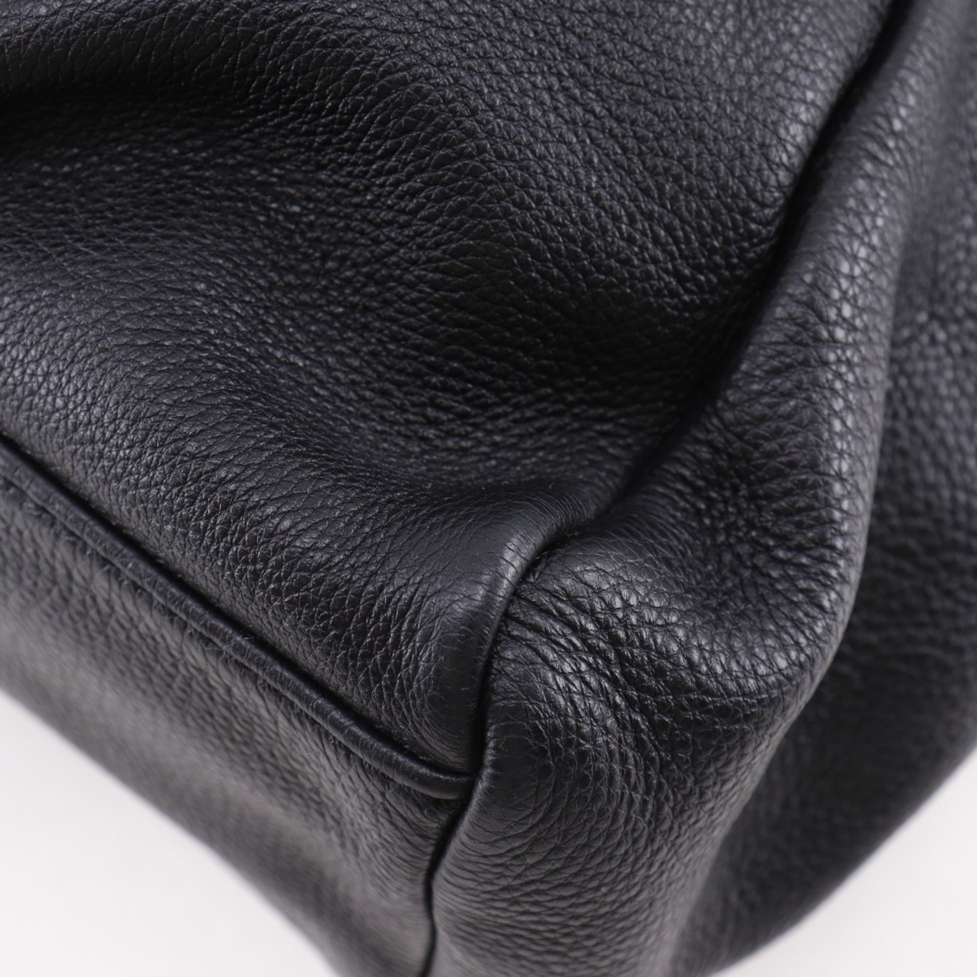Marc By Marc Jacobs Black Leather Tote Bag (Pre-Owned)