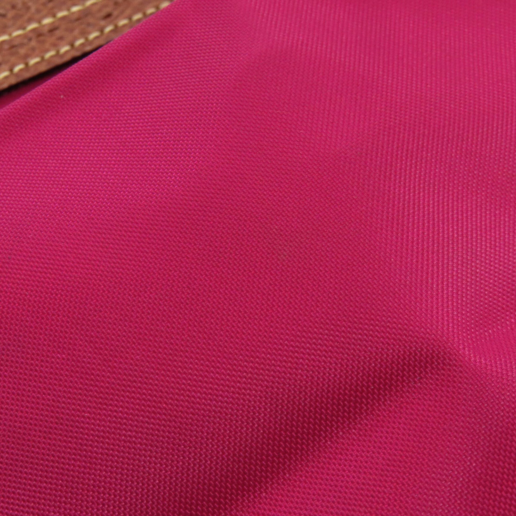Longchamp Purple Nylon Handbag (Pre-Owned)