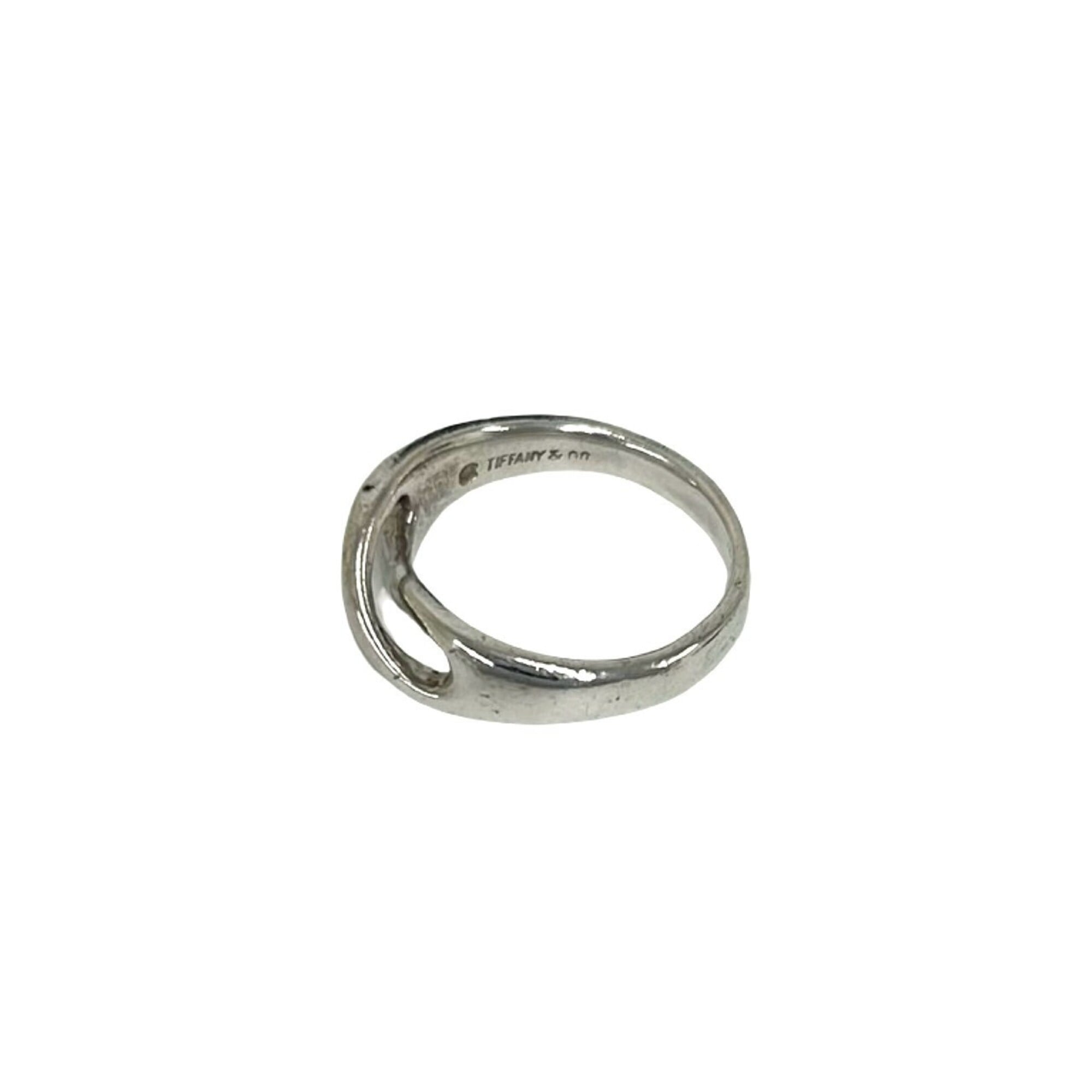 Tiffany Silver Silver 925 Band Ring (Pre-Owned)