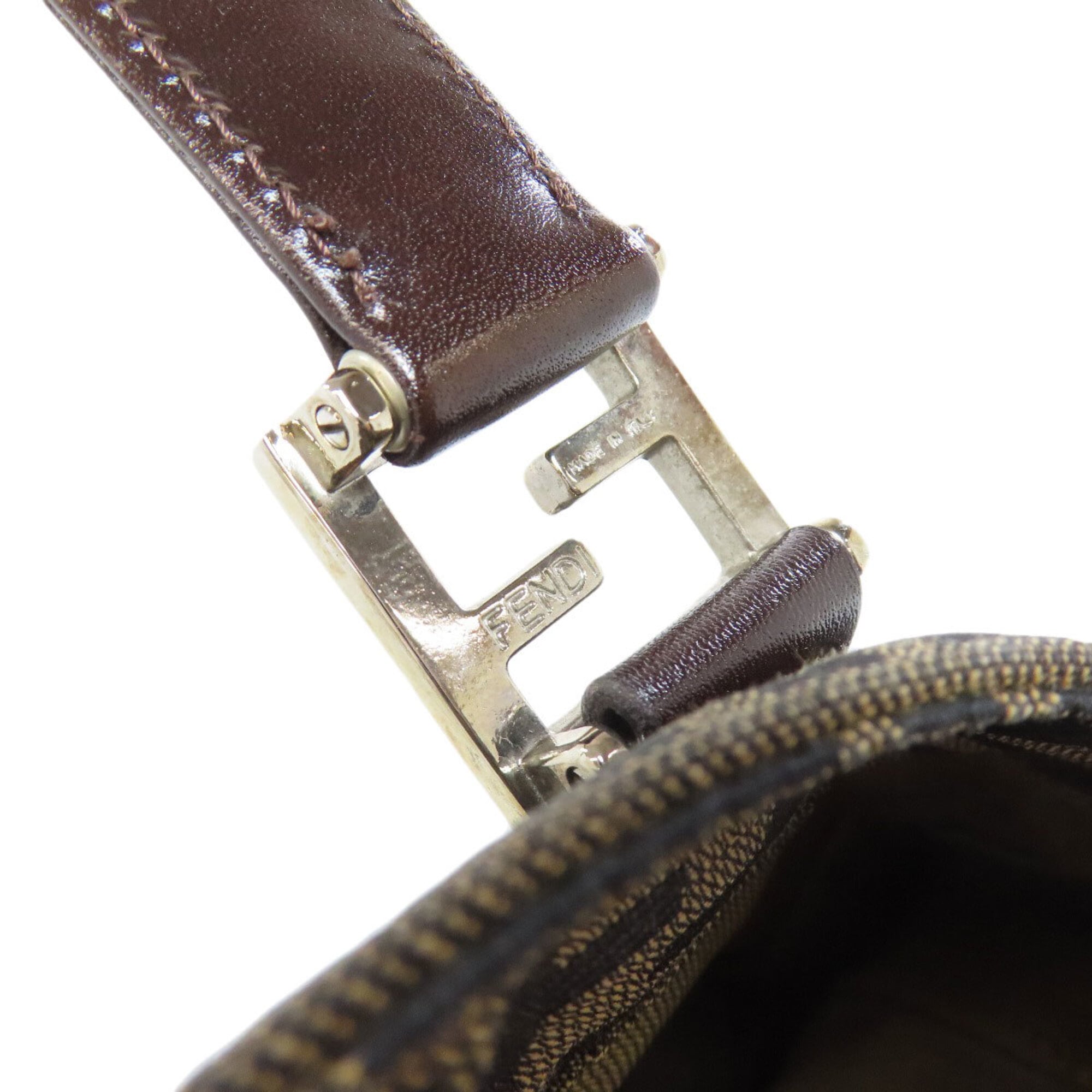 Fendi Brown Canvas Tote Bag (Pre-Owned)