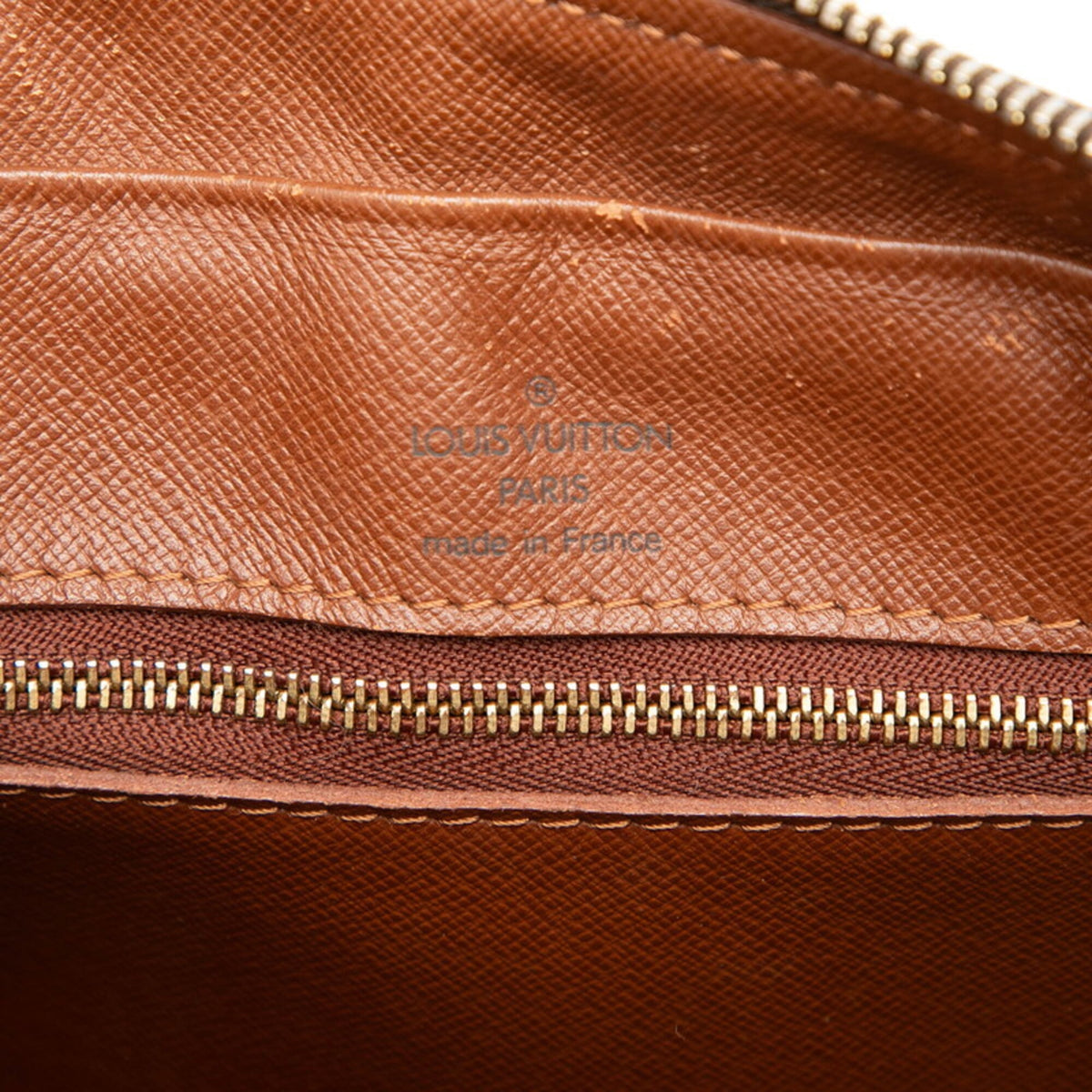 Louis Vuitton Brown Pvc Leather Messenger Bag Shoulder Bag (Pre-Owned)