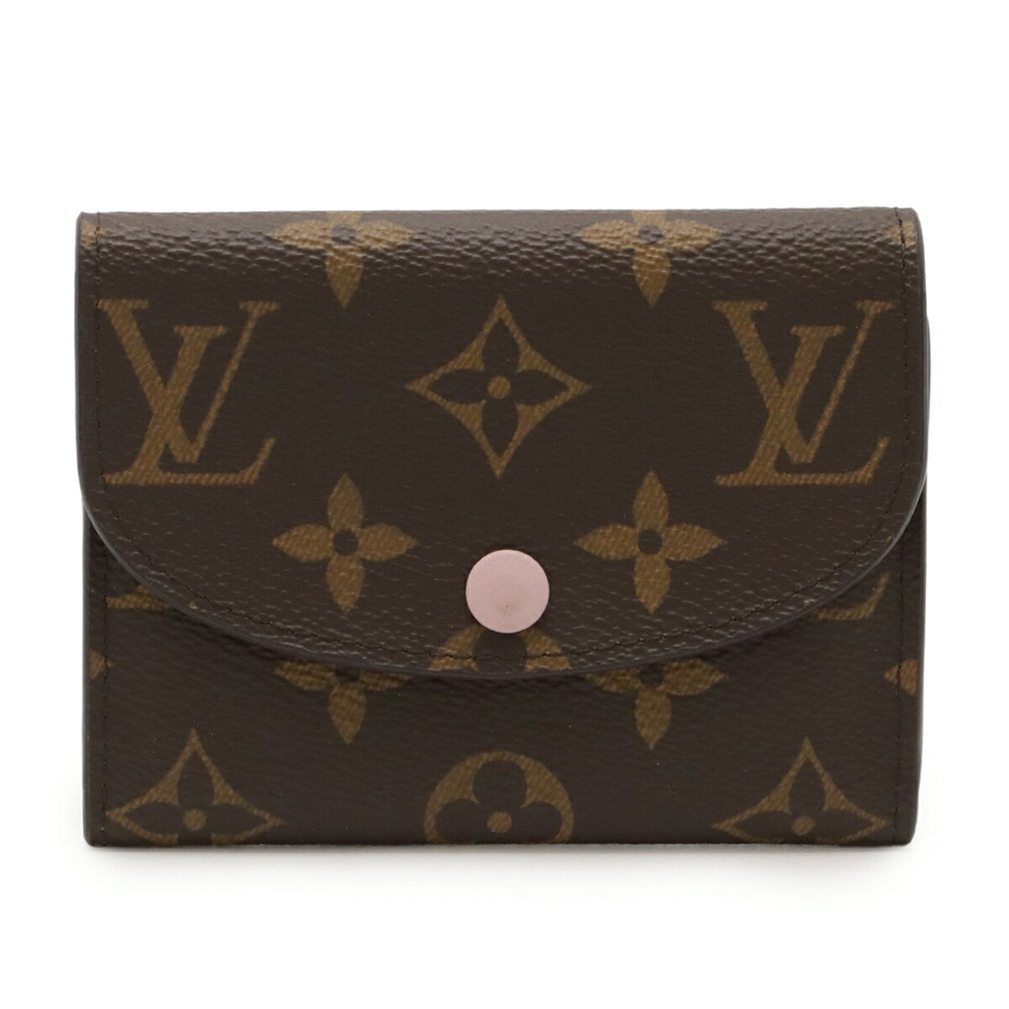 Louis Vuitton Monogram Rose Ballerine Monogram Coin Purse/Coin Case (Pre-Owned)