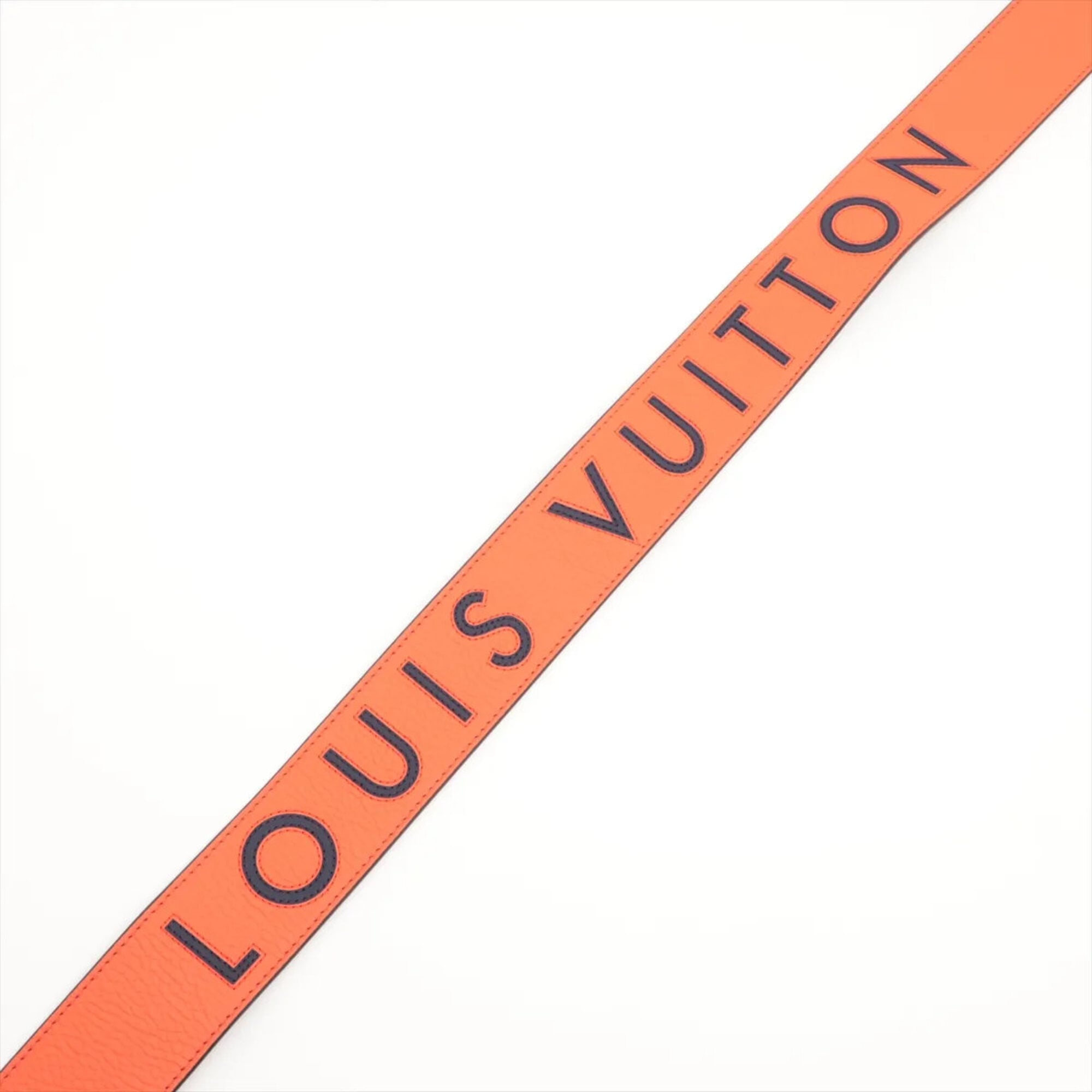 Louis Vuitton Orange Leather Handbag (Pre-Owned)