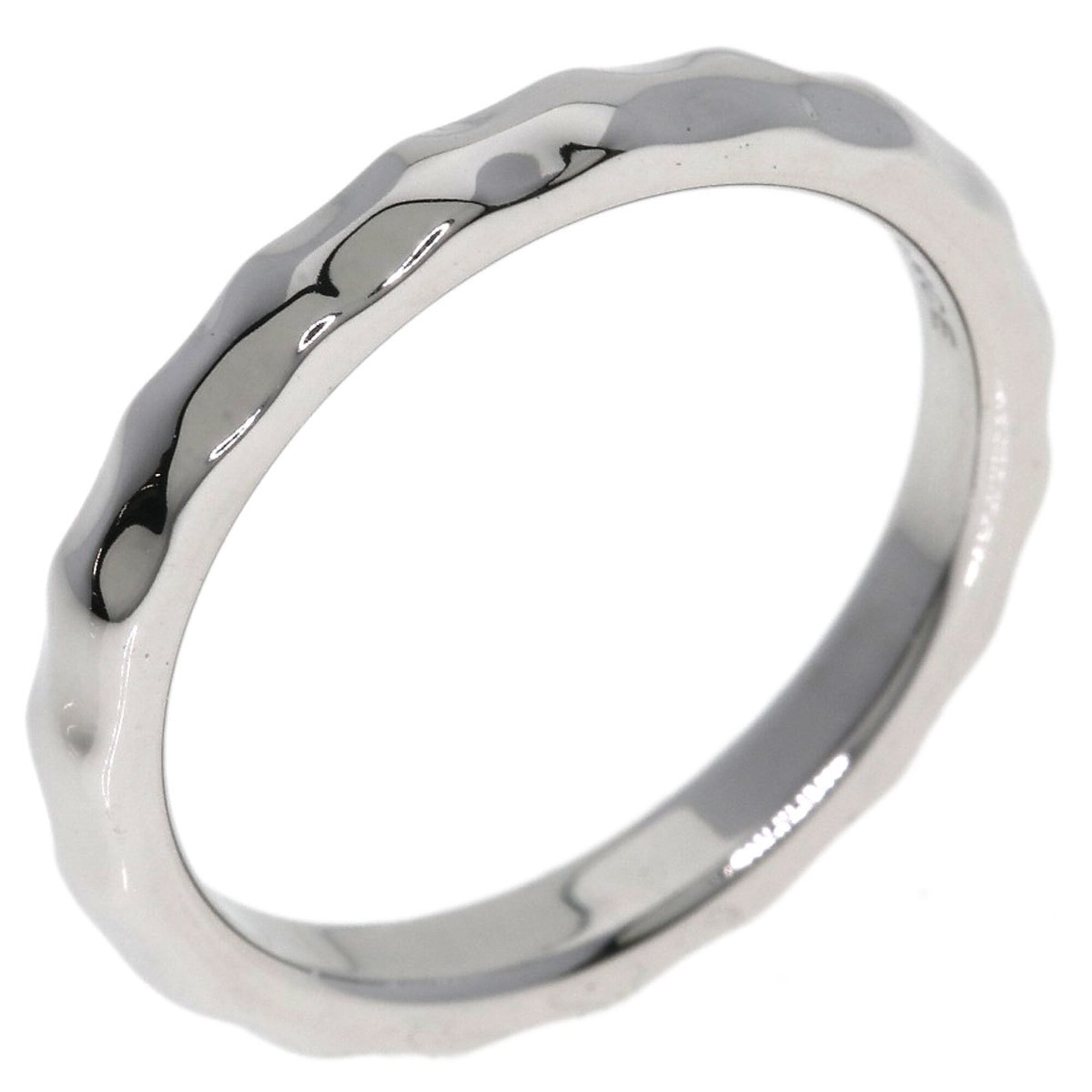 Louis Vuitton White Gold (18K) Band Ring (Pre-Owned)