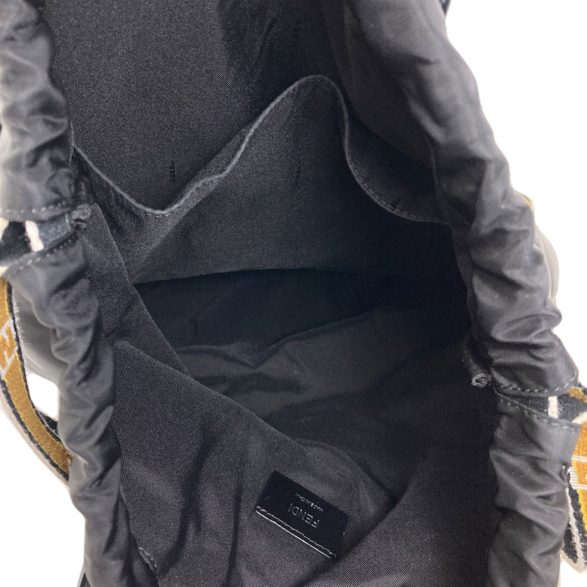 Fendi Black Nylon Backpack (Pre-Owned)