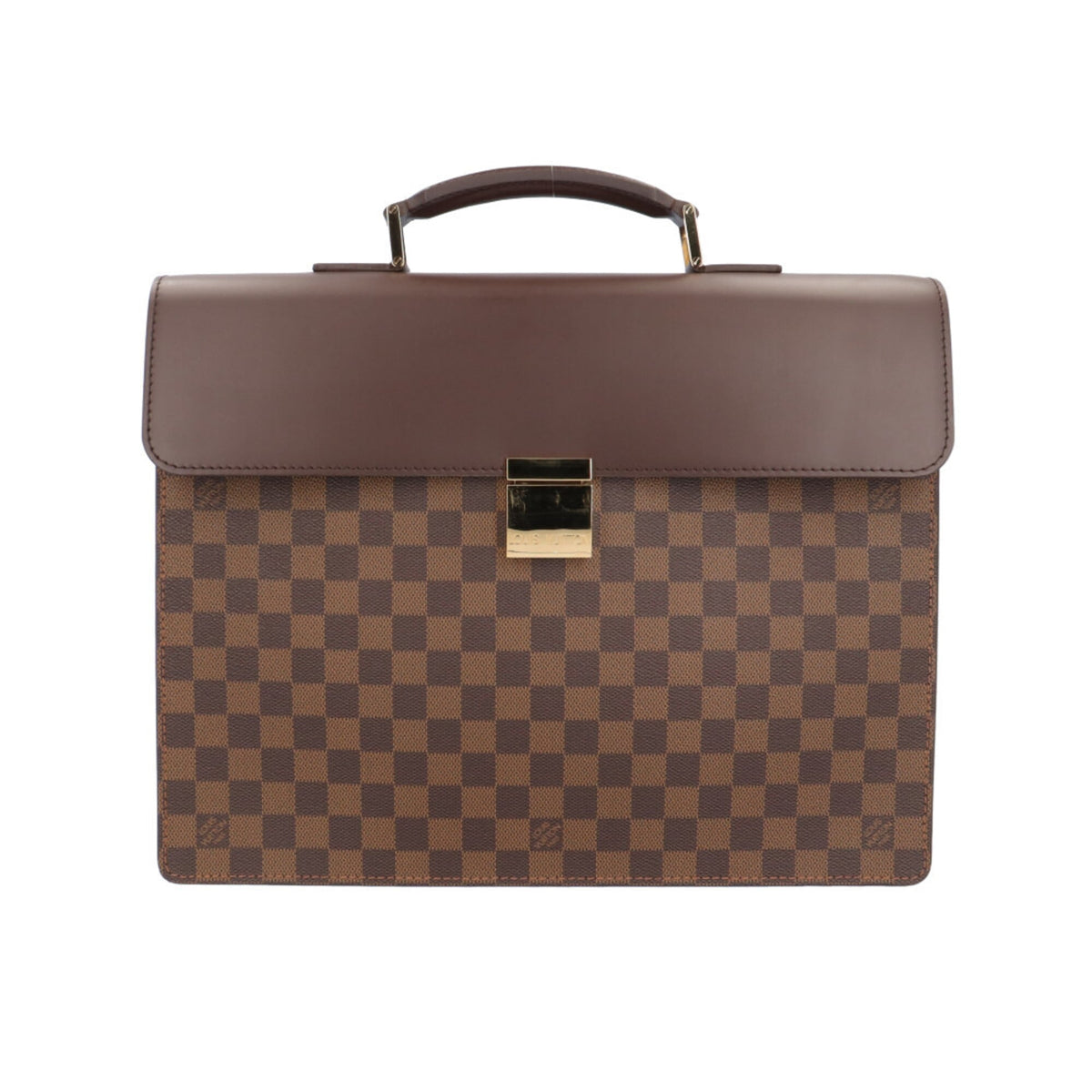 Louis Vuitton Damier Brown Damier Canvas Briefcase (Pre-Owned)