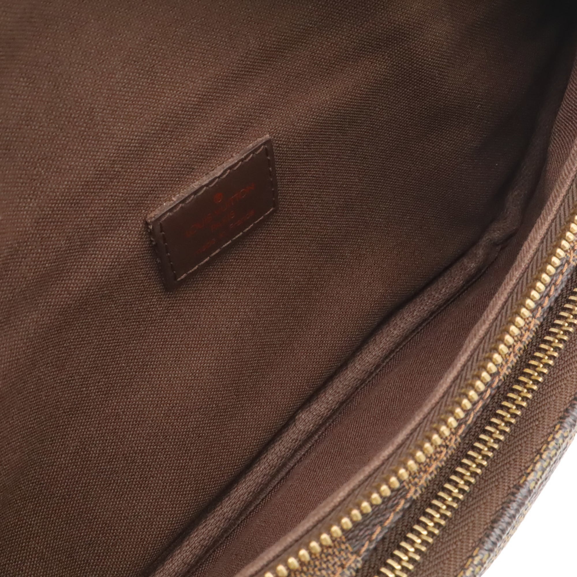 Louis Vuitton Brown Pvc Coated Canvas Fanny Pack Sling Bag (Pre-Owned)