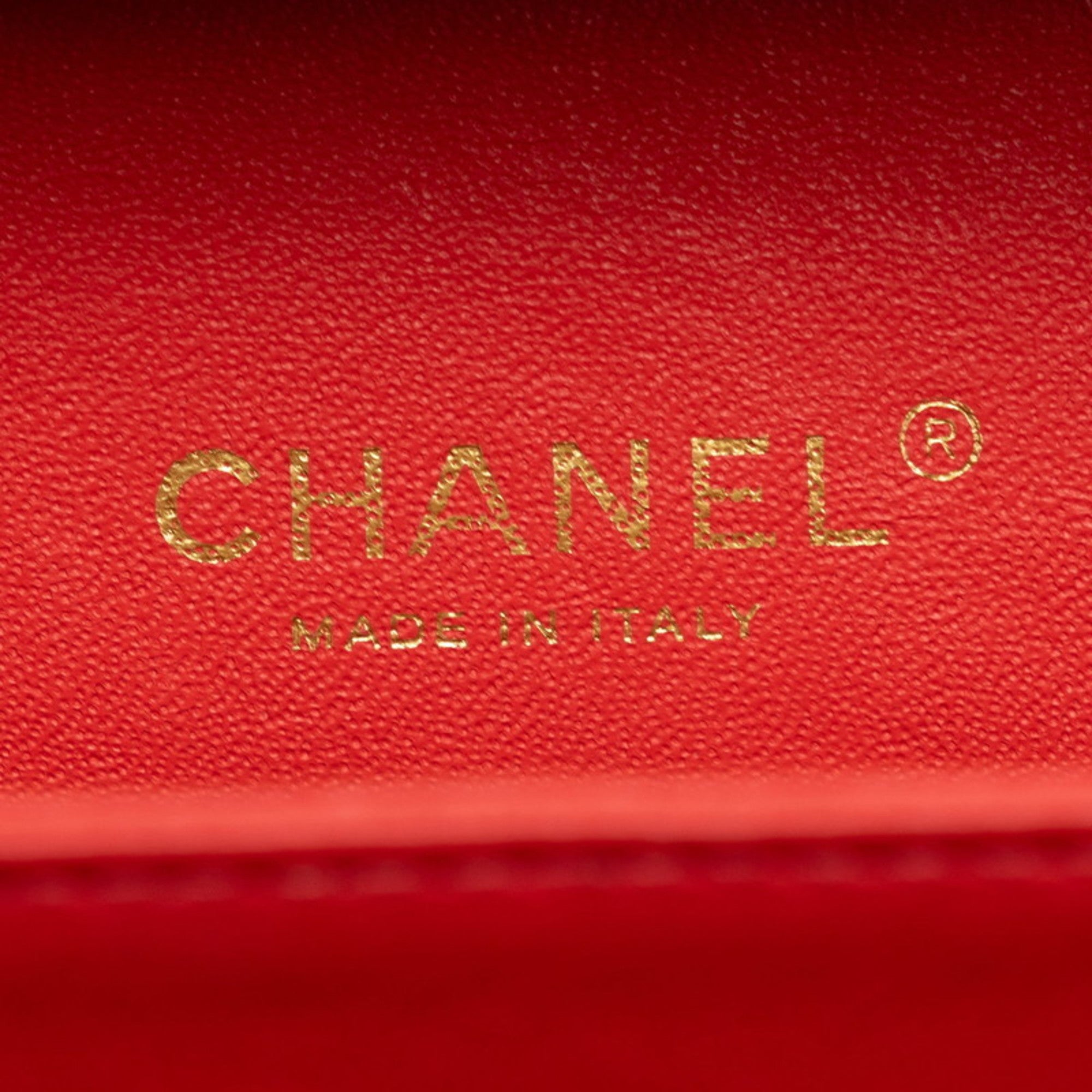Chanel Pink Grained Calfskin Handbag Shoulder Bag (Pre-Owned)
