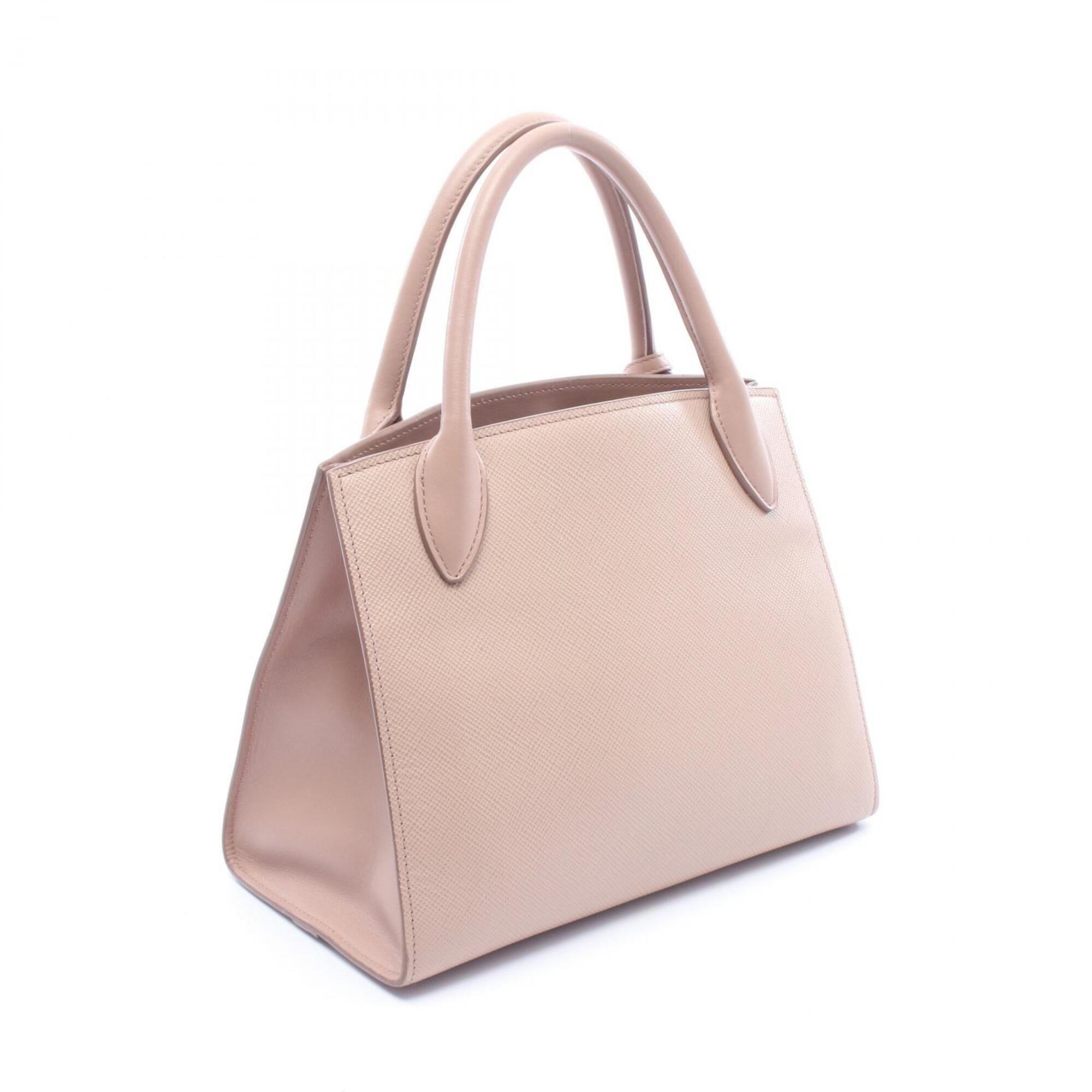 Prada Pink Leather Handbag (Pre-Owned)