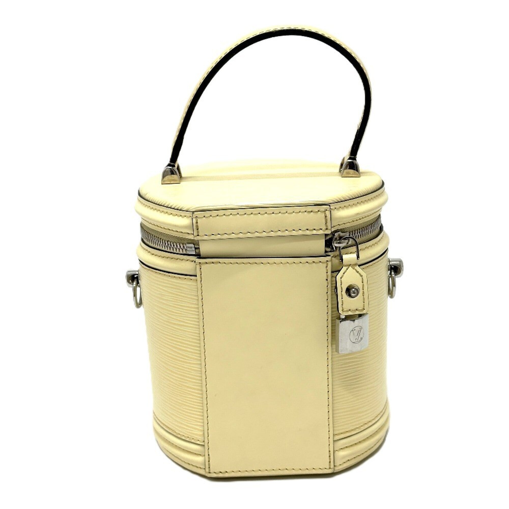 Louis Vuitton Beige Epi Leather Handbag Vanity Bag (Pre-Owned)