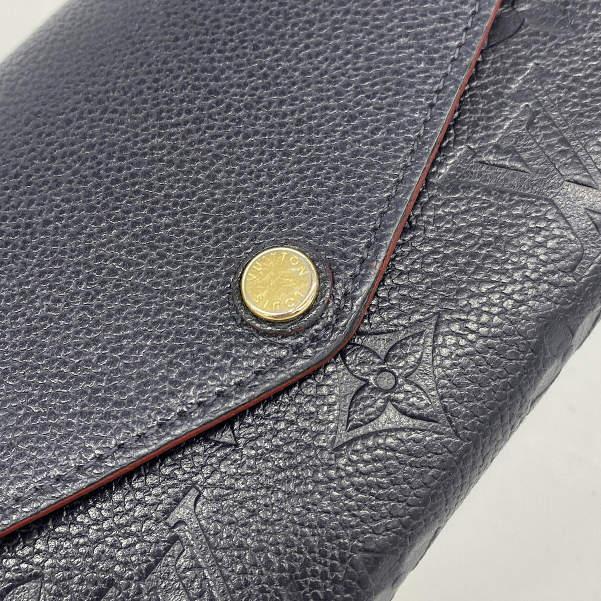 Louis Vuitton Marine Rouge Long Wallet (Bi-Fold) (Pre-Owned)