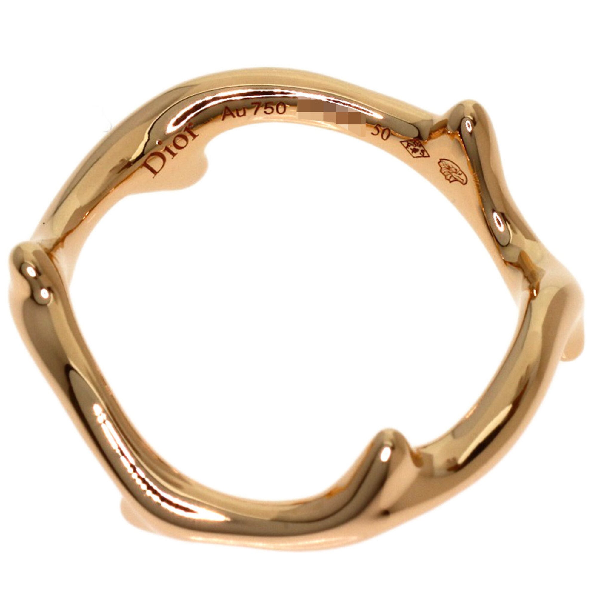 Christian Dior Pink Gold (18K) Band Ring (Pre-Owned)