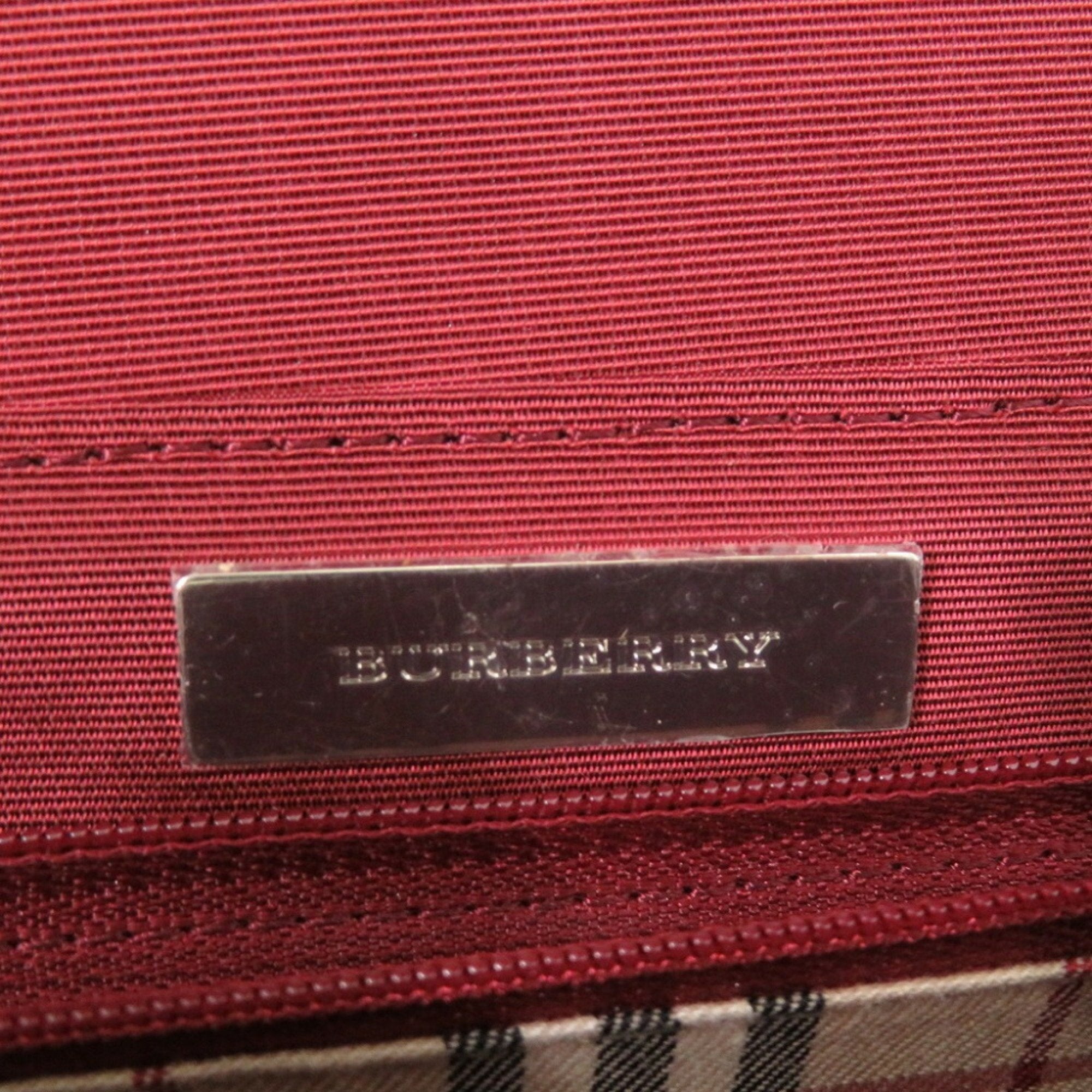 Burberry Beige Leather Handbag (Pre-Owned)